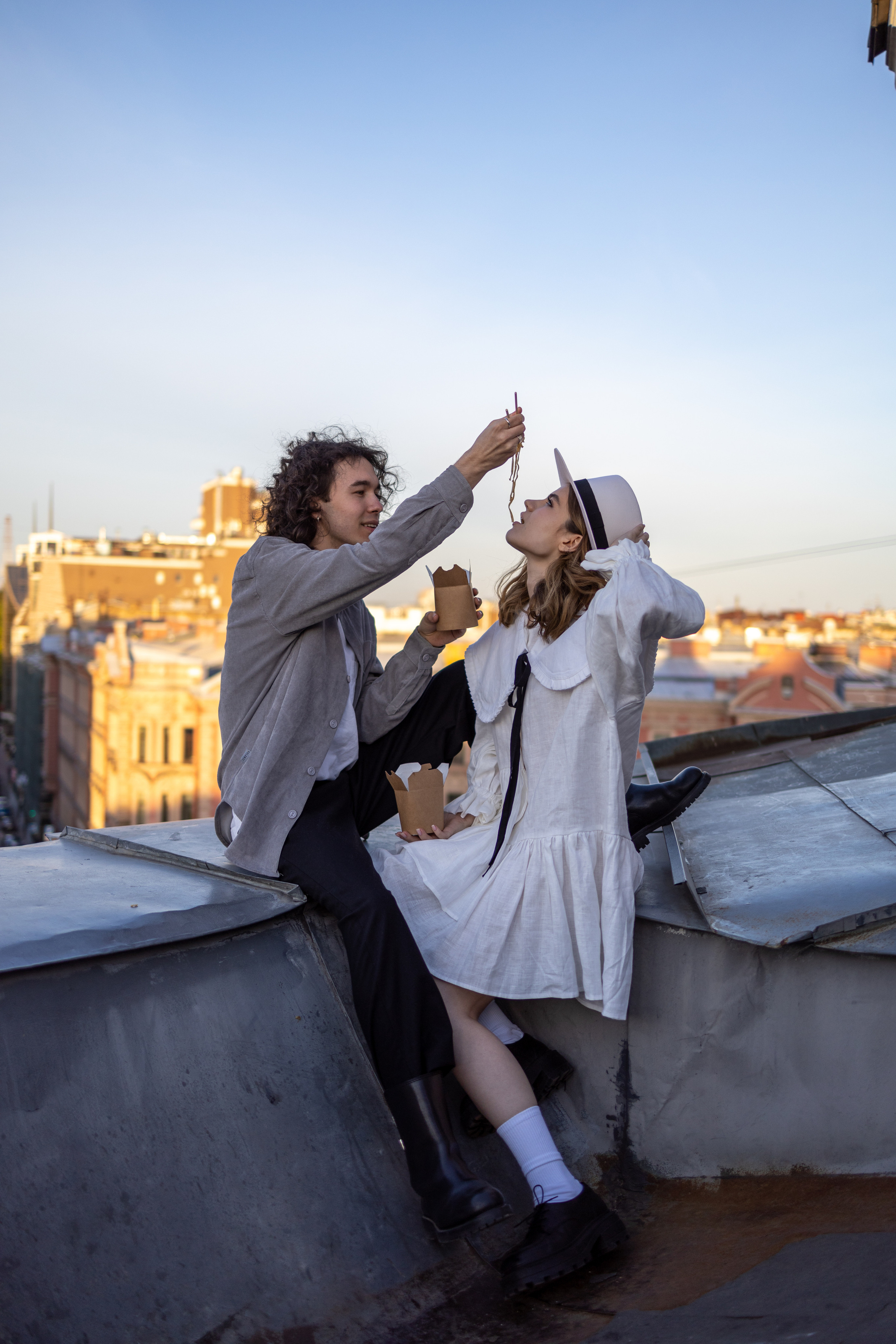 Любовь на крыше. Репортажный и студийный фотограф в Москве — Софи