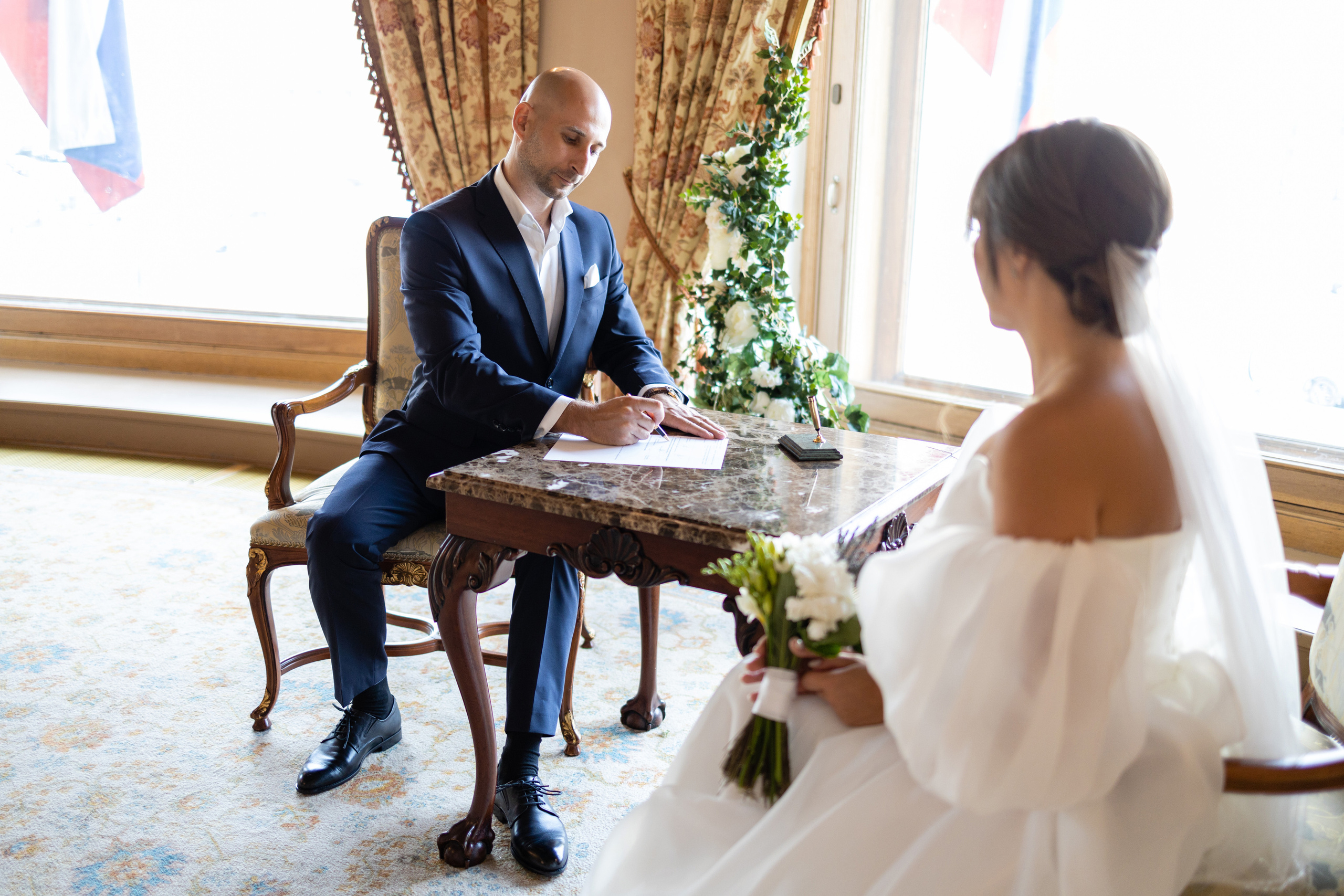 Свадьбе в отеле «Националь». Репортажный и студийный фотограф в Москве — Софи