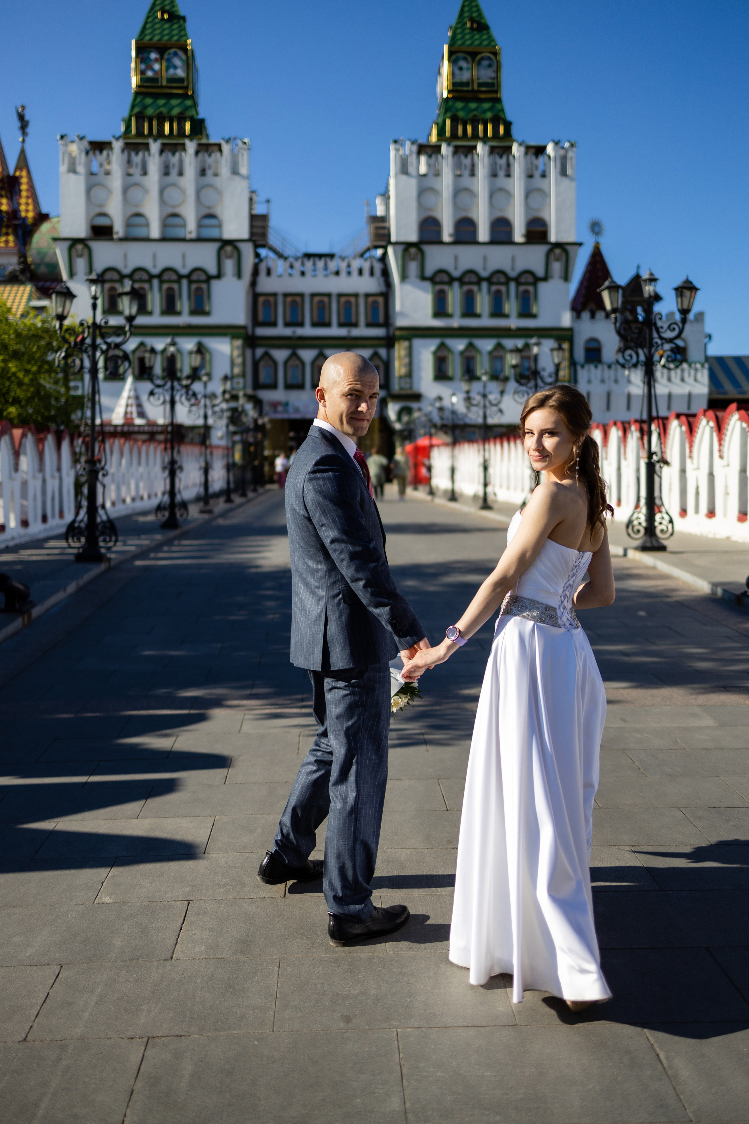 Начало сказки длиною в жизнь. ЗАГС в Измайловском Кремле. Репортажный и студийный фотограф в Москве — Софи