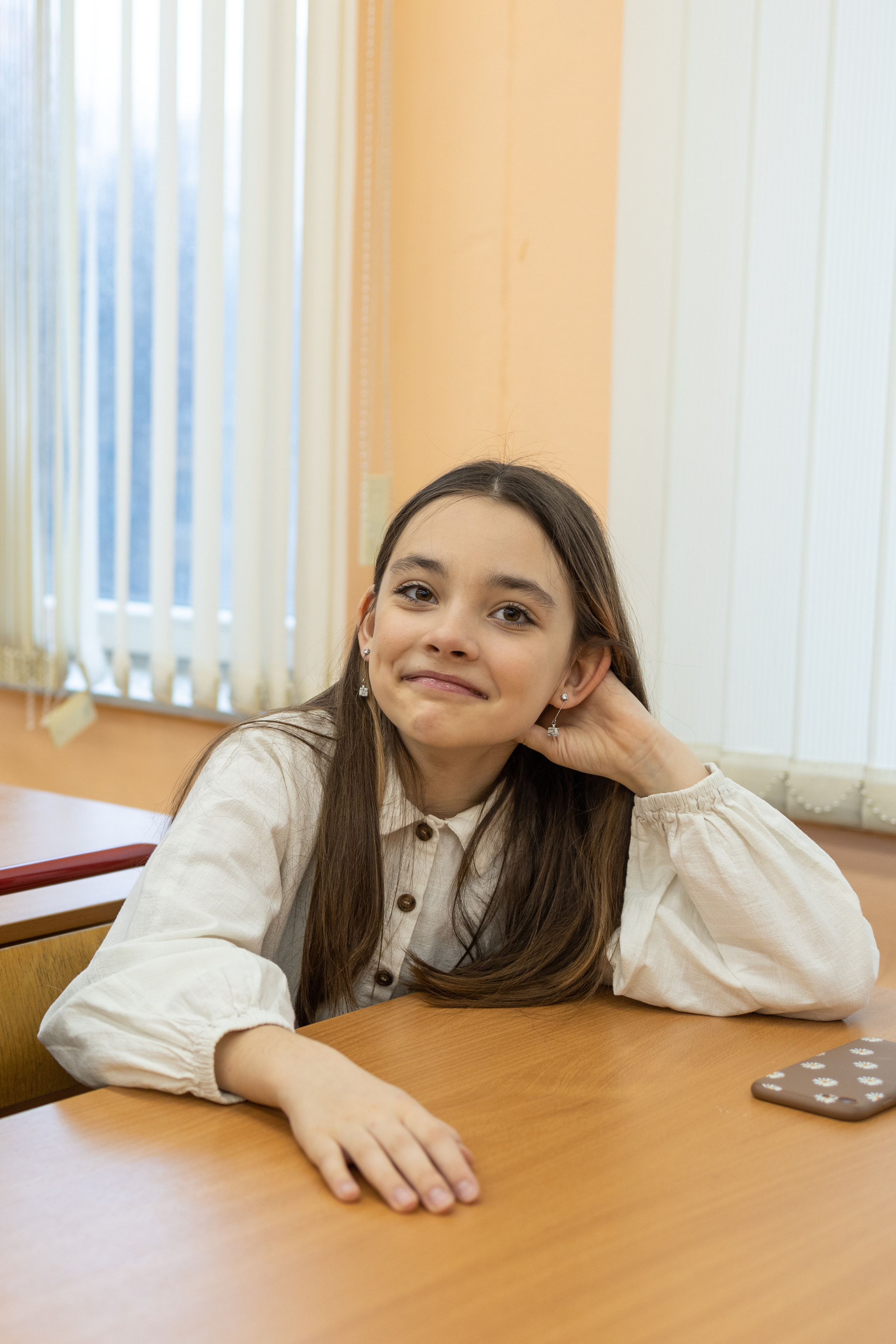 Съёмка в школе (4 класс). Репортажный и студийный фотограф в Москве — Софи