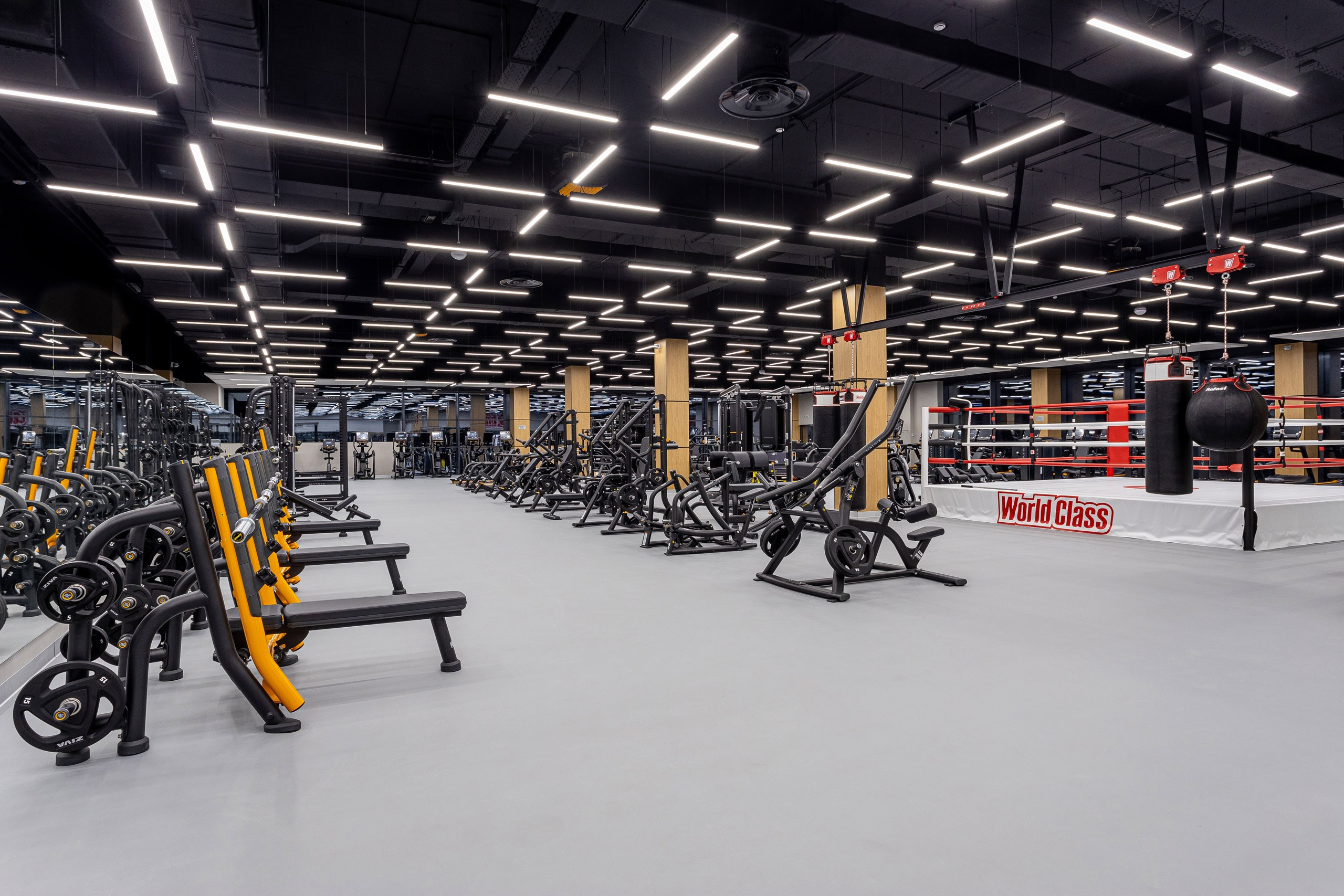 Gym. Interior photographer Vitalii in Portland and Vancouver