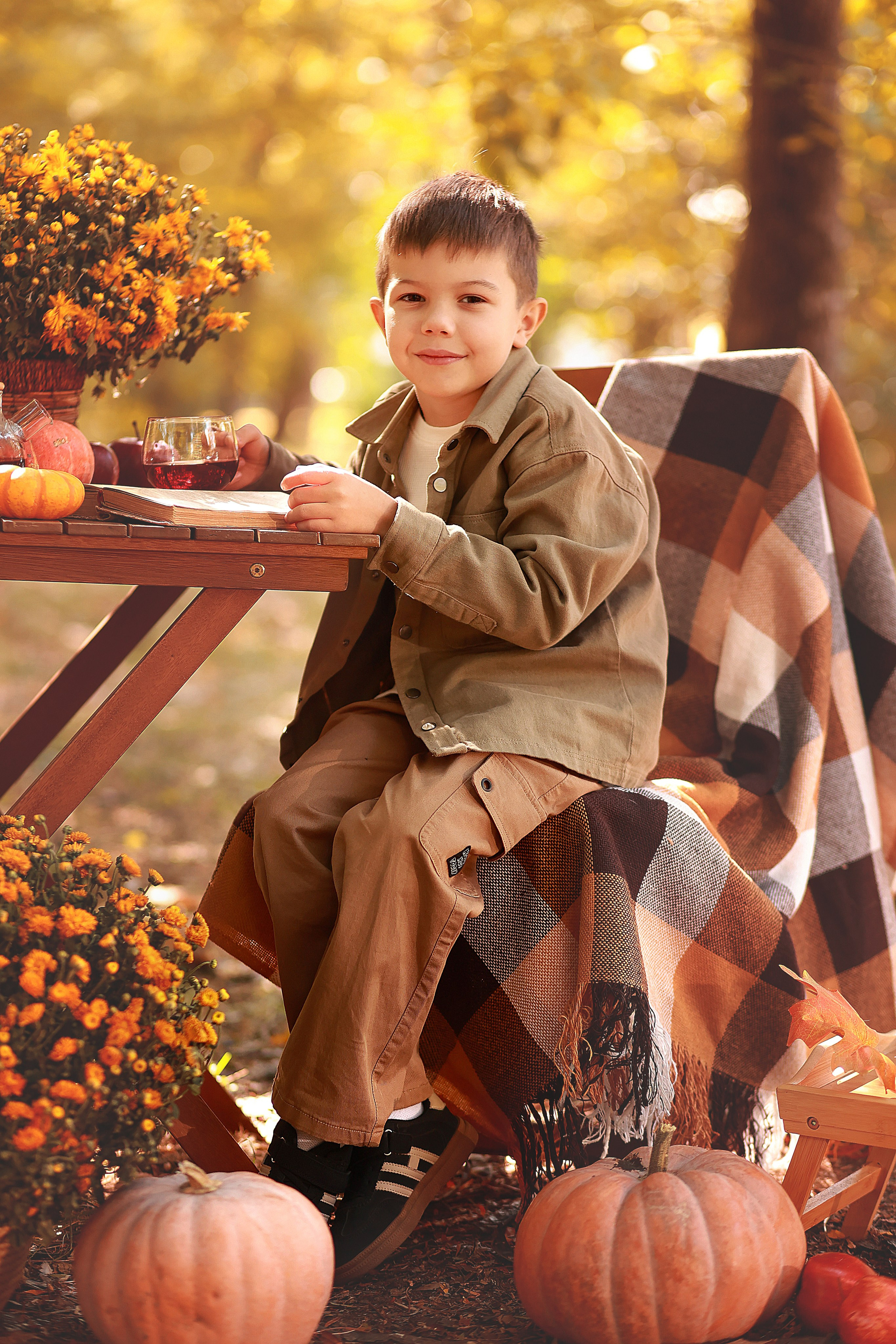 Пикник в парке. Детский семейный фотограф Краснодар