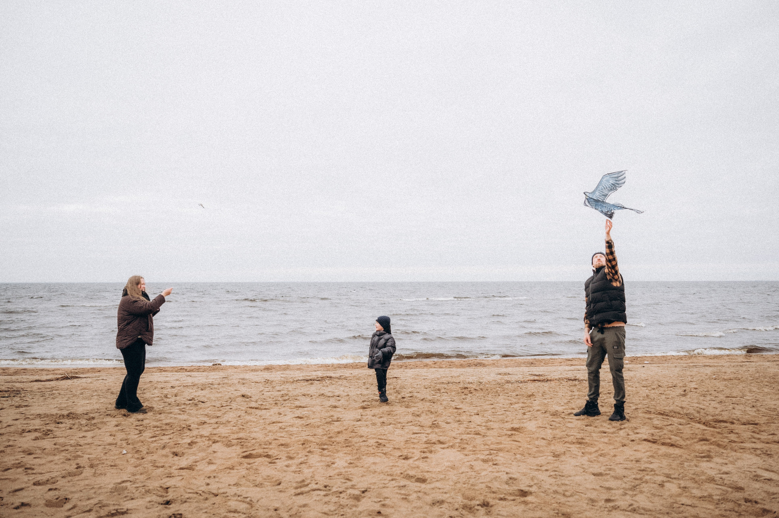 Владимир, Мария и Лёва. Фотограф Горбенко Анна