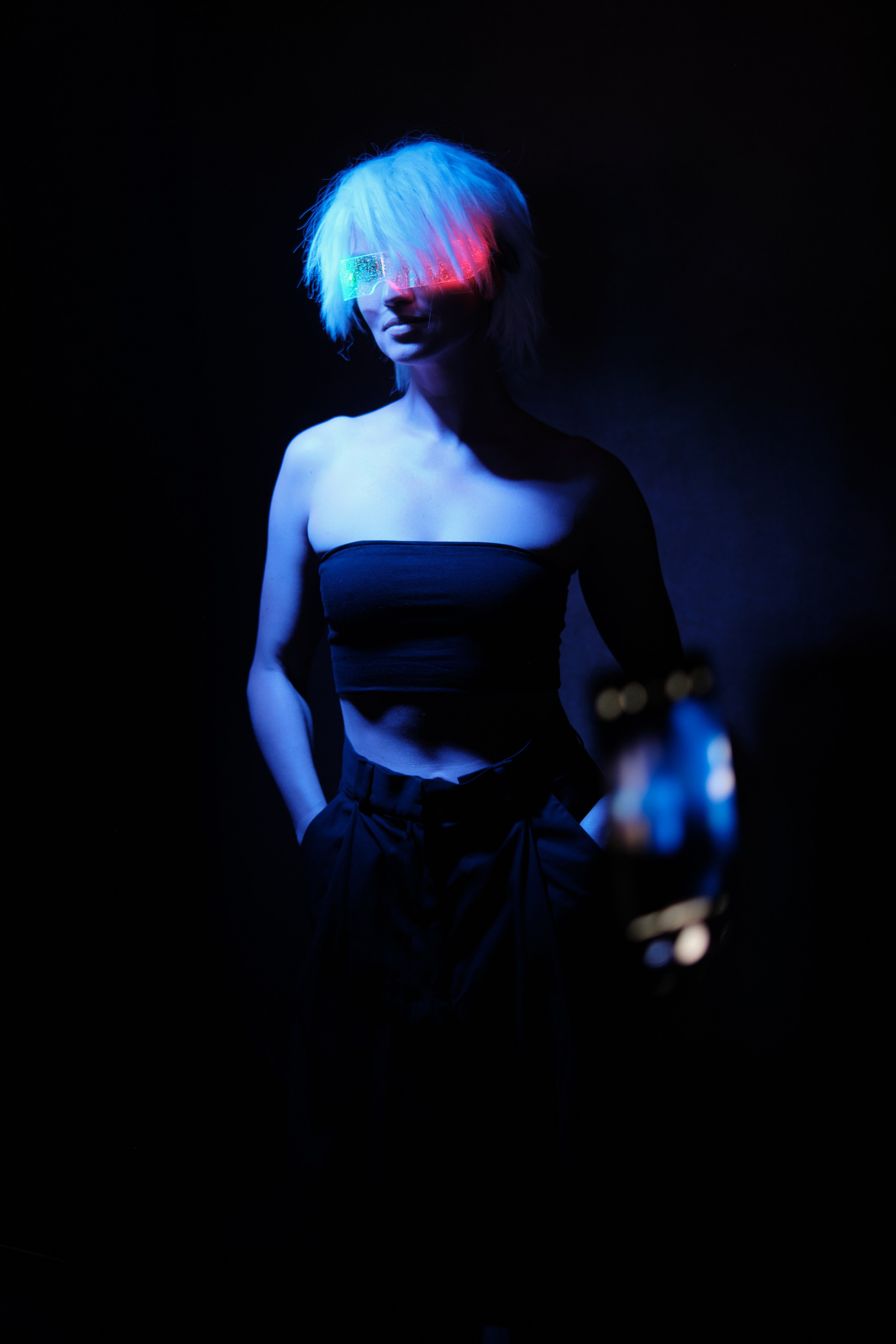 Портрет в духе Киберпанк-театра 