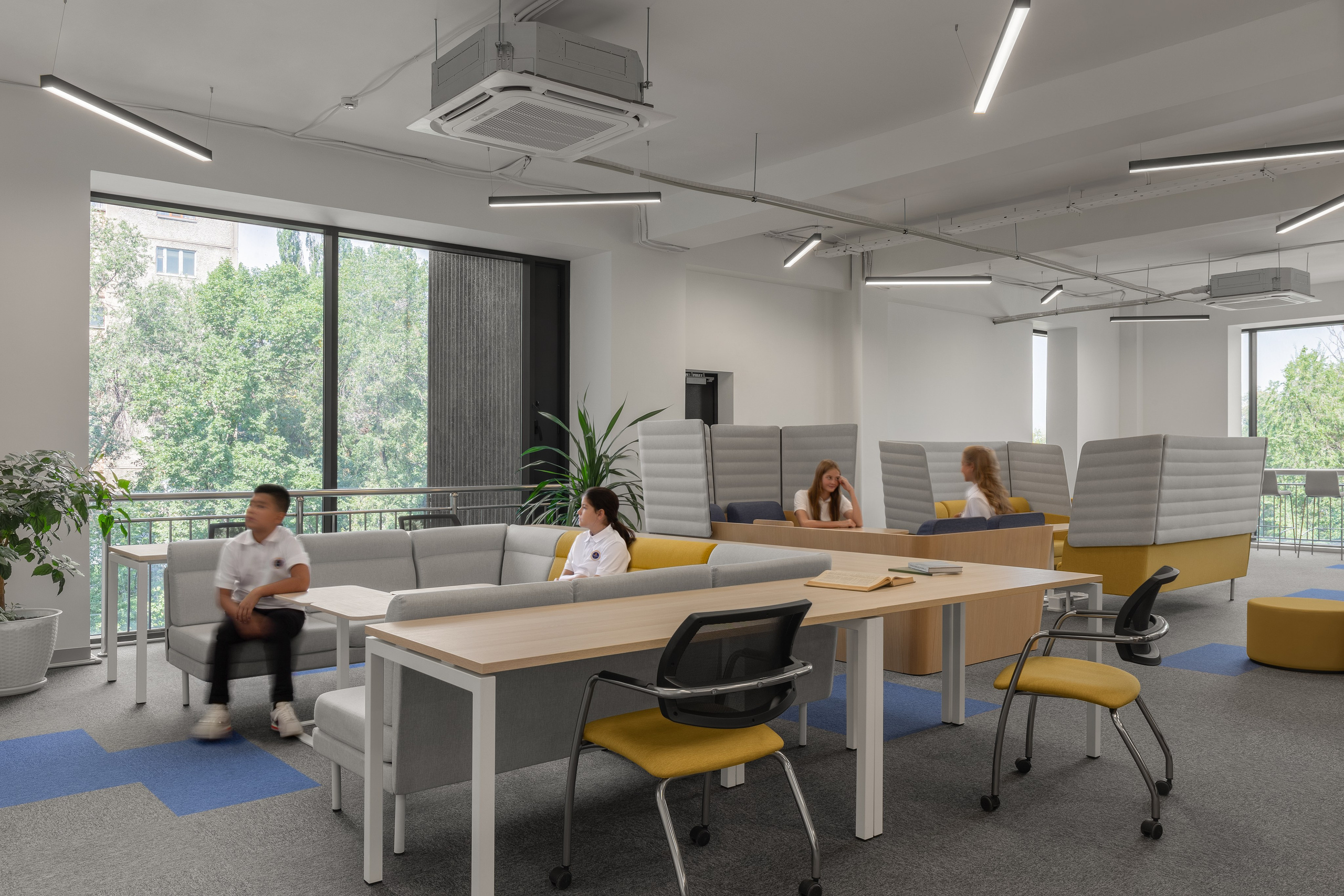 RS Group — Prometheus School. Roman Yakunin — interior photographer in Almaty, Kazakhstan