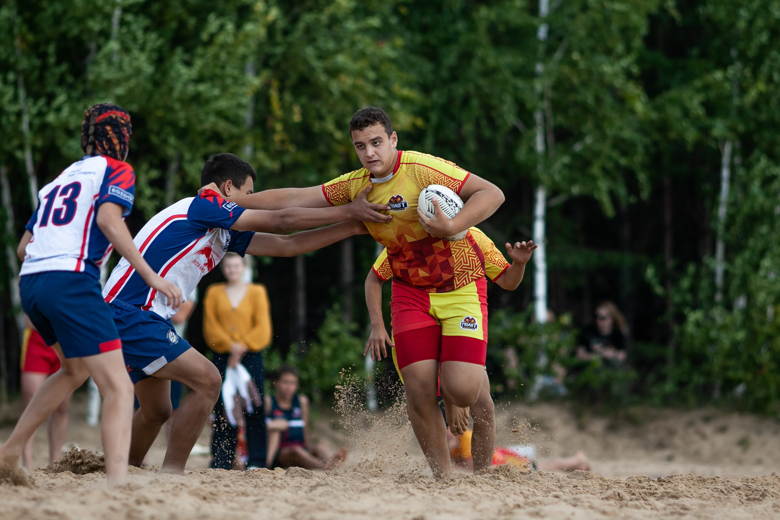 «Кубок «Молота» по пляжному Регби. Фотография