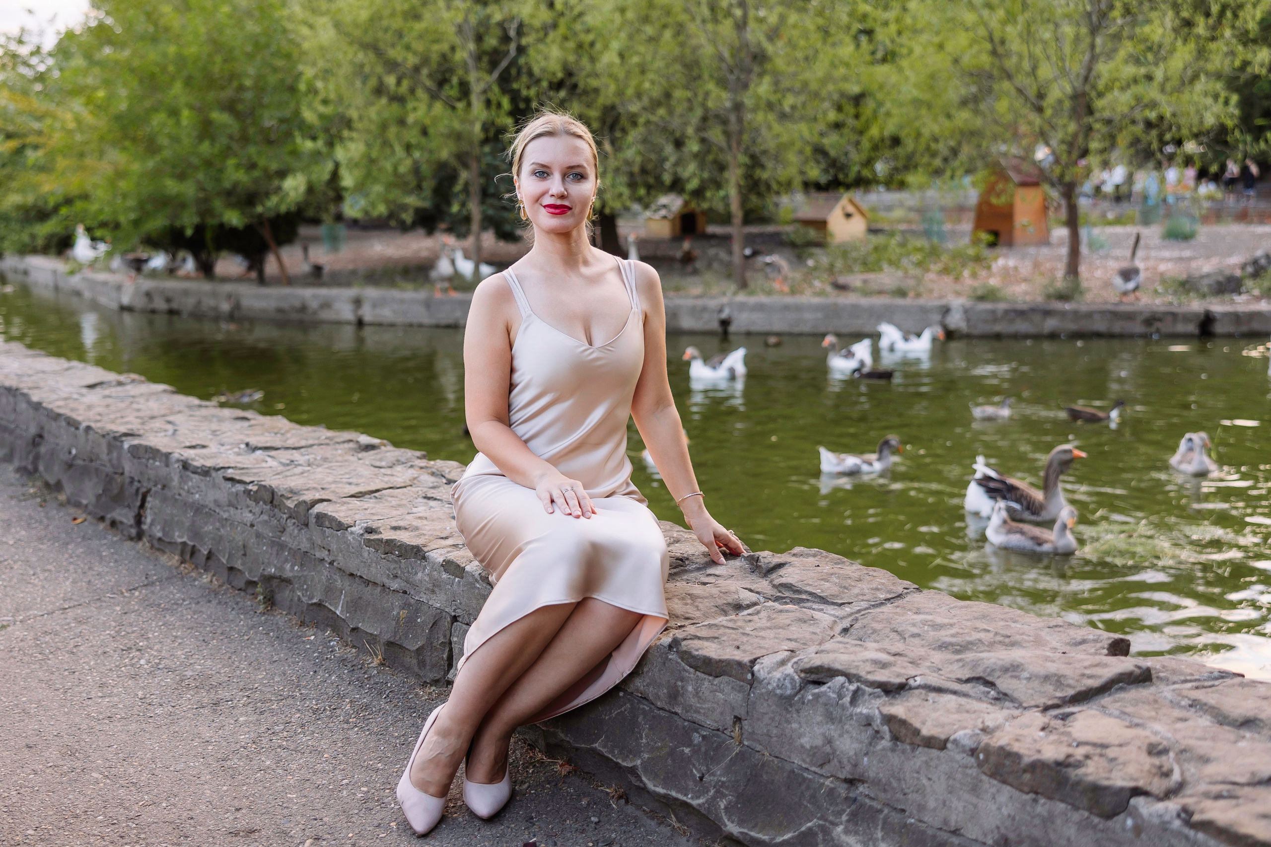 Екатерина в Городском саду. Фотограф в Краснодаре