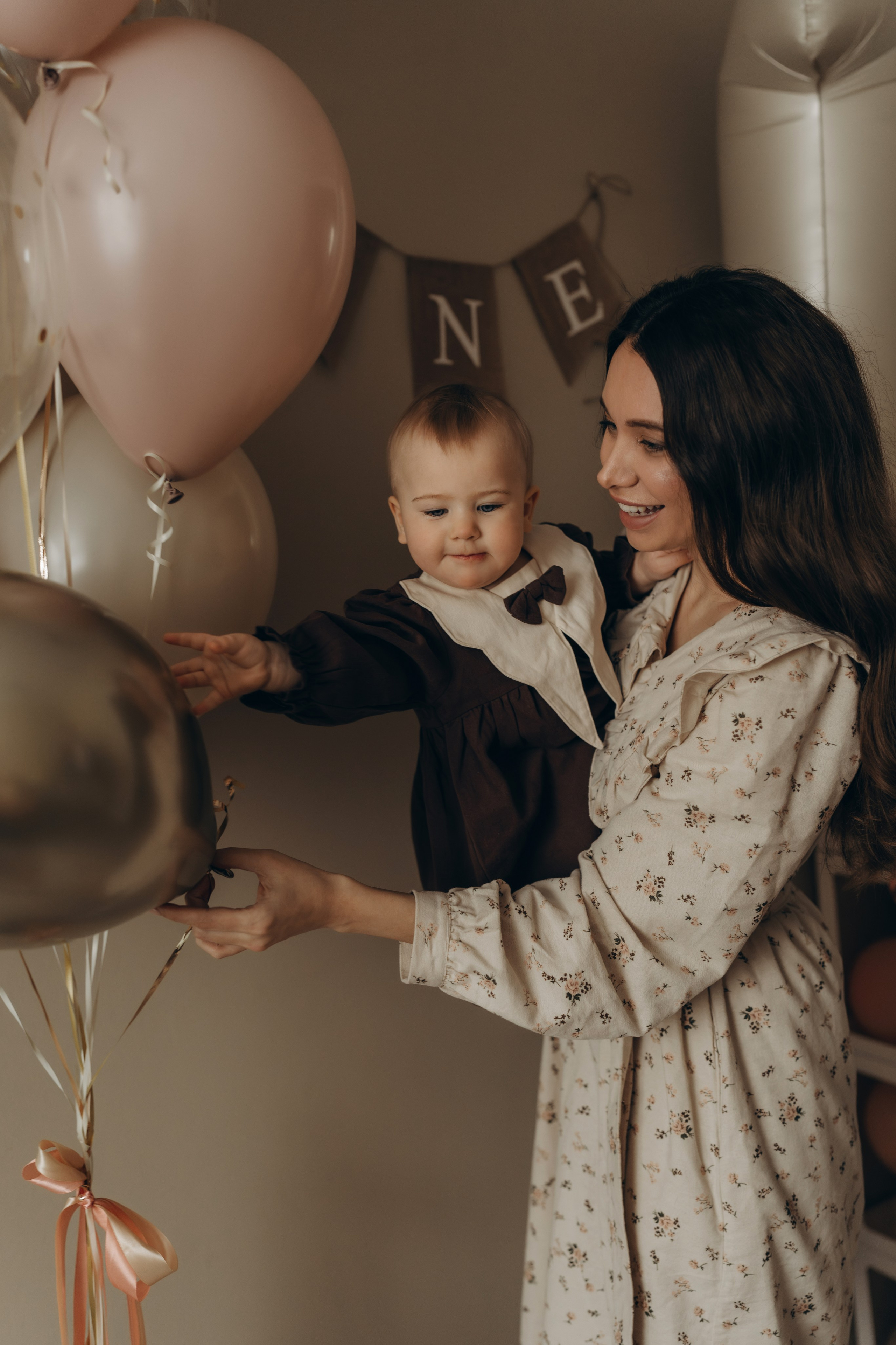 Первый день рождения. Семейный фотограф Москва. Фотограф беременности и материнства Москва