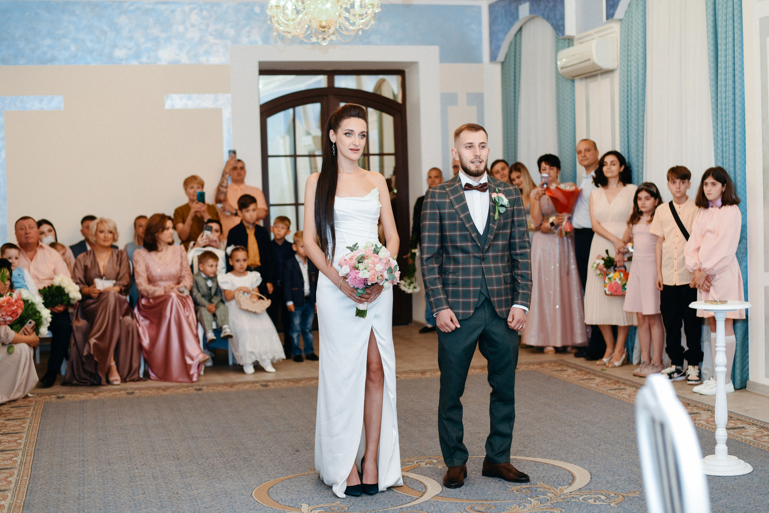 Виктор и Ангелина Банкет на 100 гостей Ресторан Segreto. Фотограф Лола Волна, город Москва