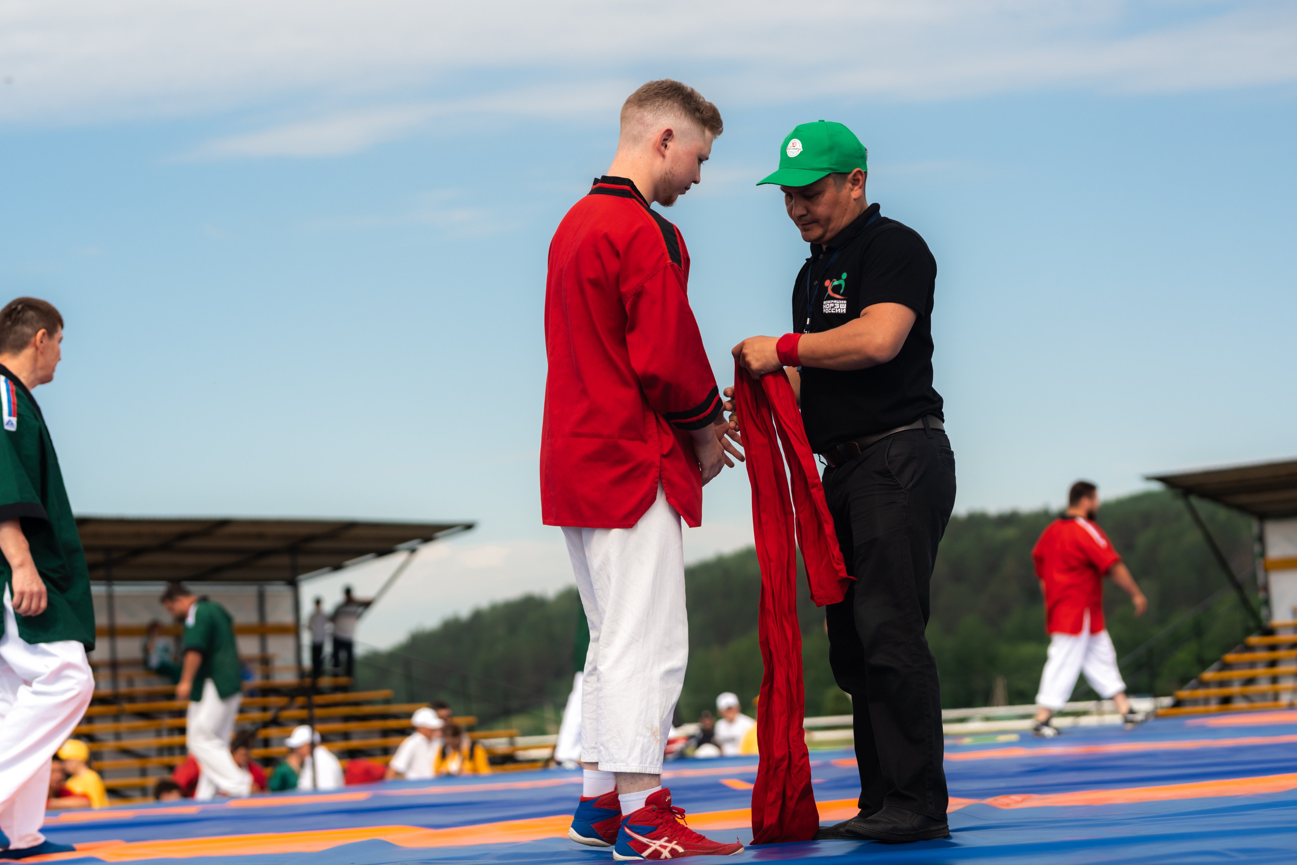 Фотографии с Всероссийских соревнований по көрәш