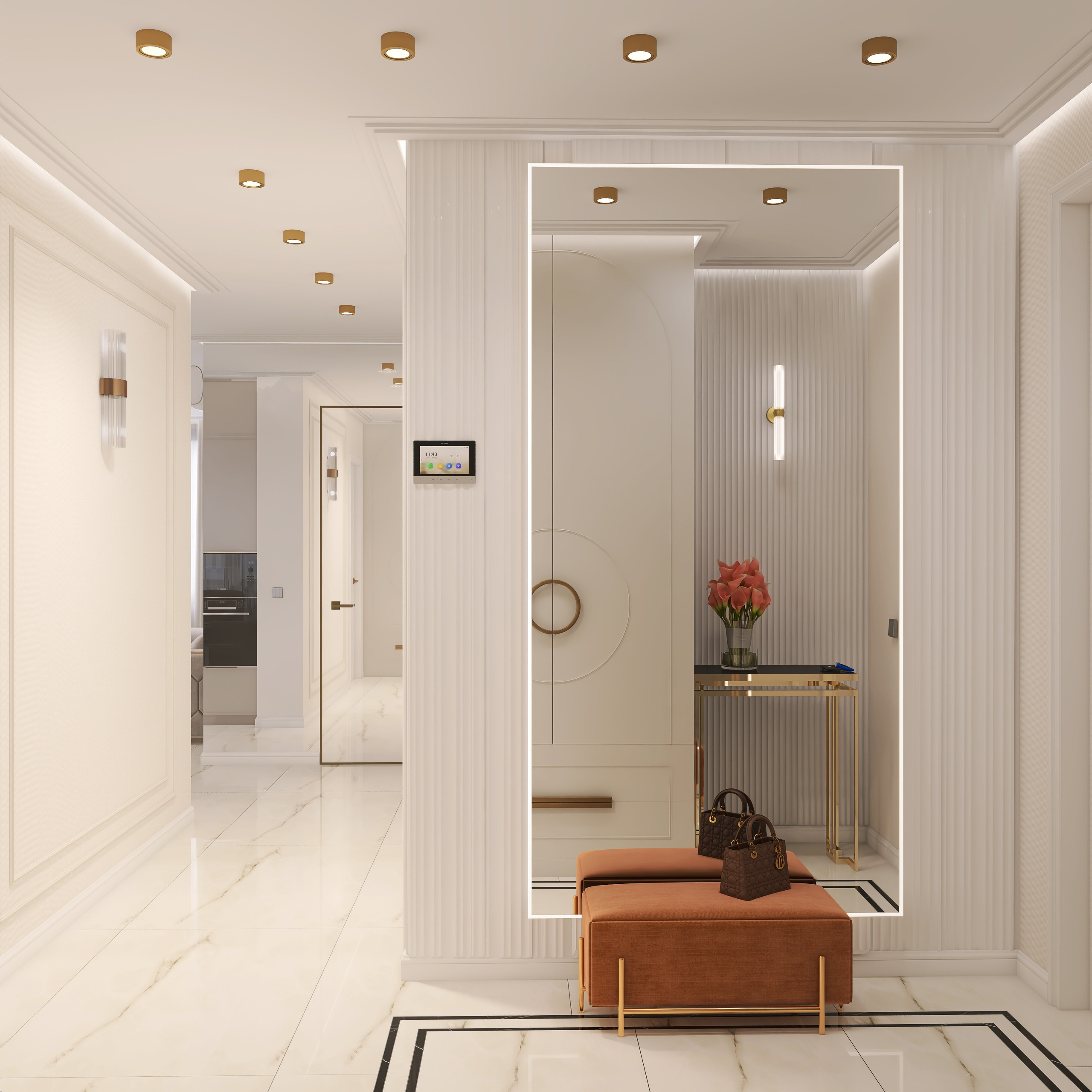 ЖК Grando. Площадь 71 кв. м. Дизайнер интерьера в Новосибирске_Елена Сергеева