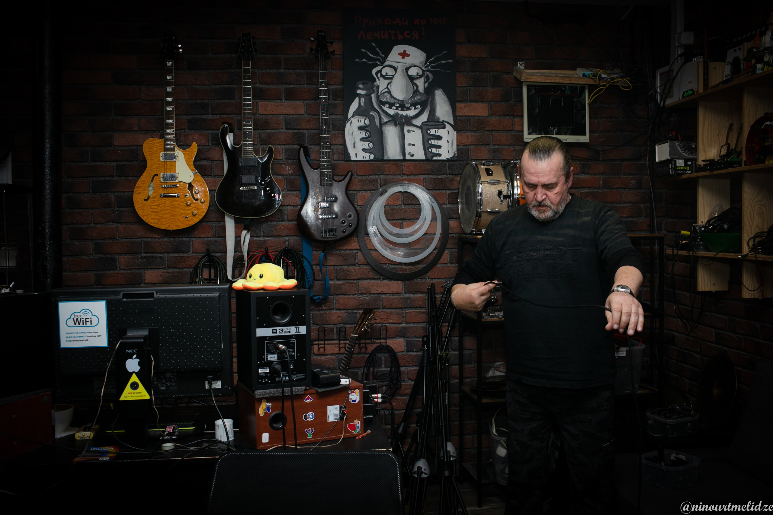 Репетиция Сергея Арутюнова. Art photographer Nino