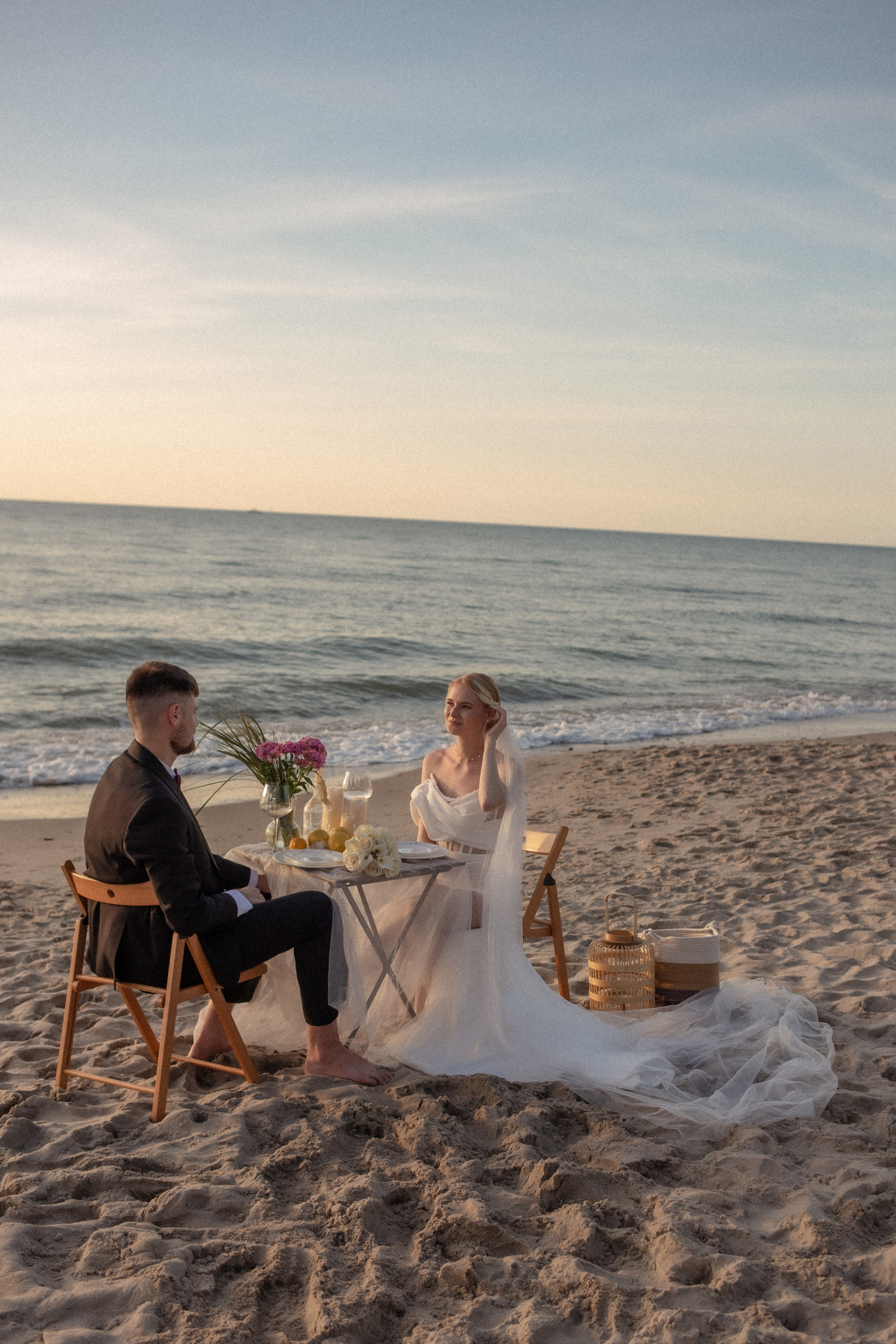 Александра и Влад. На закате. Фотограф в Калининграде Решетникова Алина