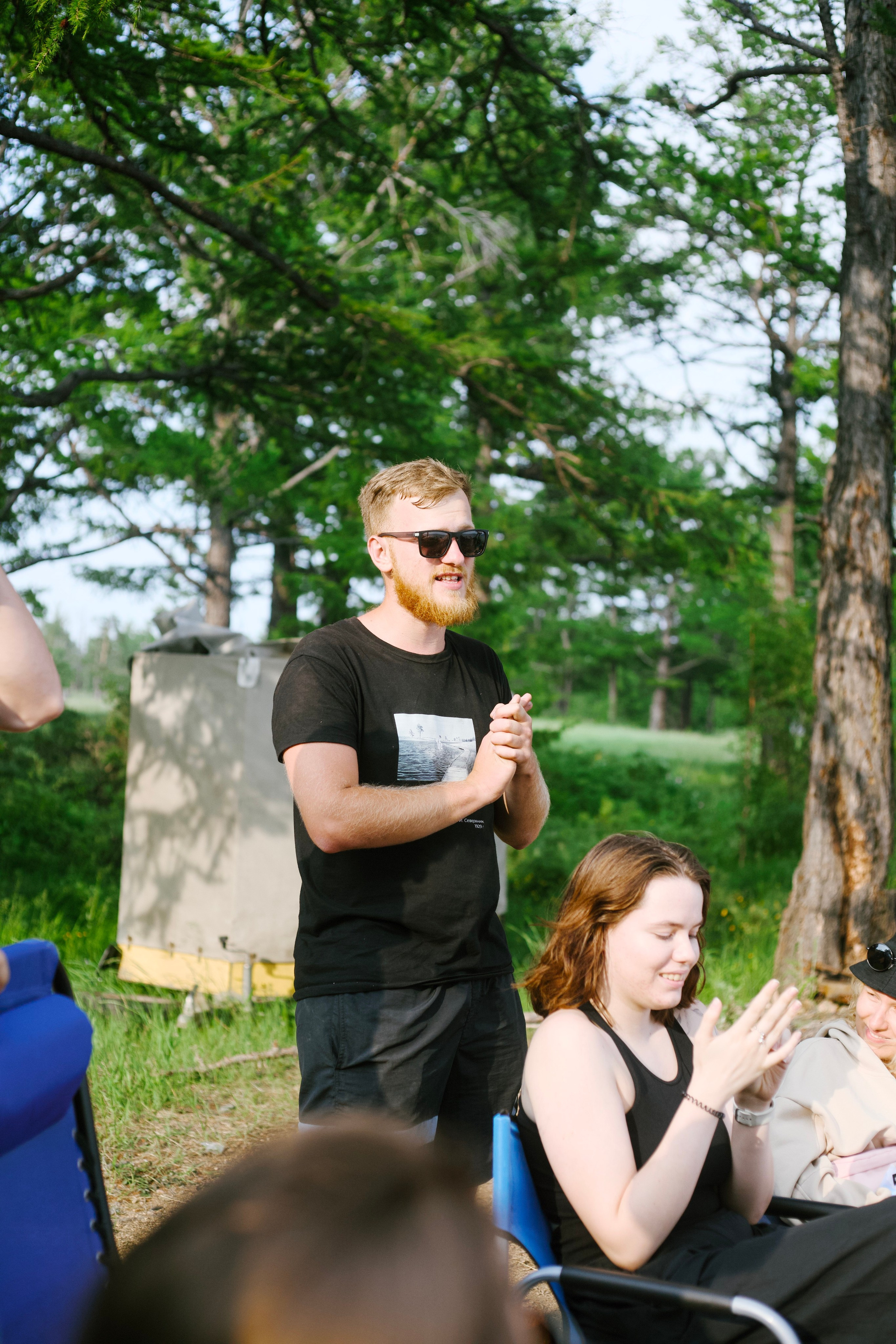 Лето 2024 / палатки. 1642 — первый лагерь для взрослых на Байкале