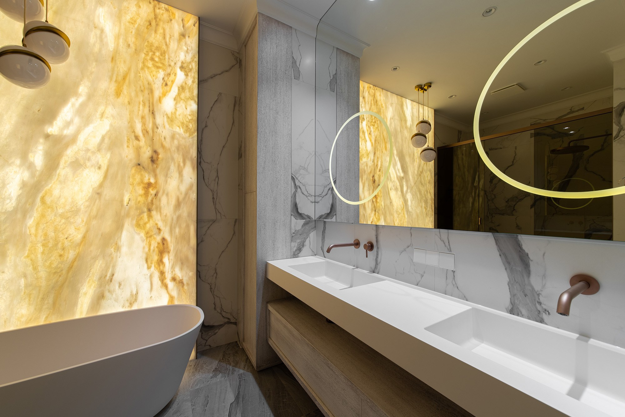 Тибурский камень в интерьере. Интерьерный фотограф и видеограф в Санкт-Петербурге Вадим Балбашевский