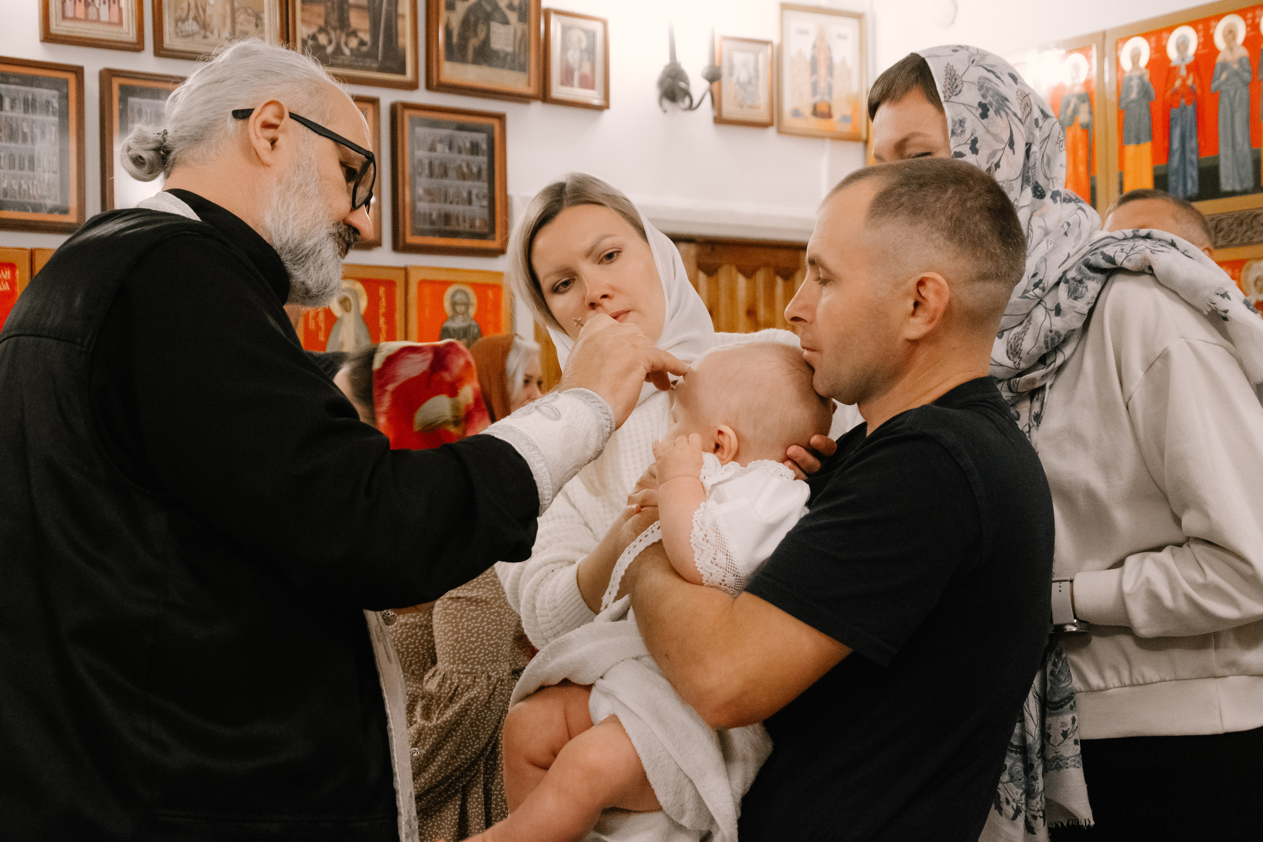 Крещение Жени. Фотограф в Челябинске Любовь Денисенко