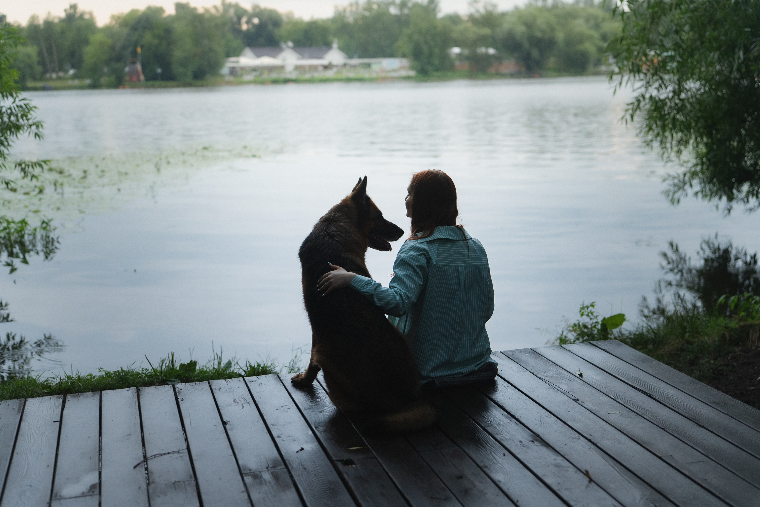 Вика и Фрея. Фотограф анималист в Москве и Санкт-Петербурге Свиридова Анна