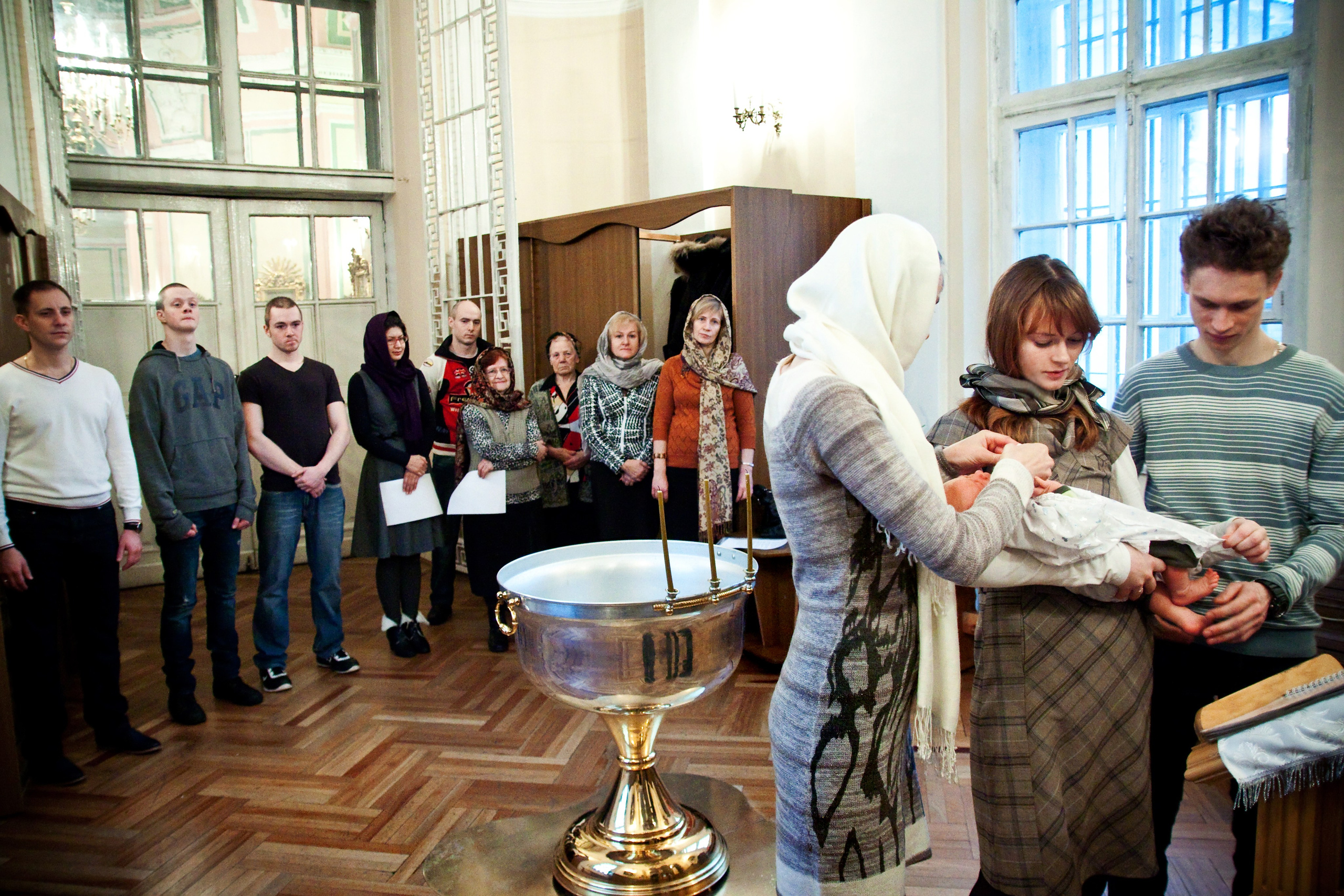 Крещение — фотосессия крестин в Санкт-Петербурге. Фотограф из Санкт-Петербурга Ильинская Ксения