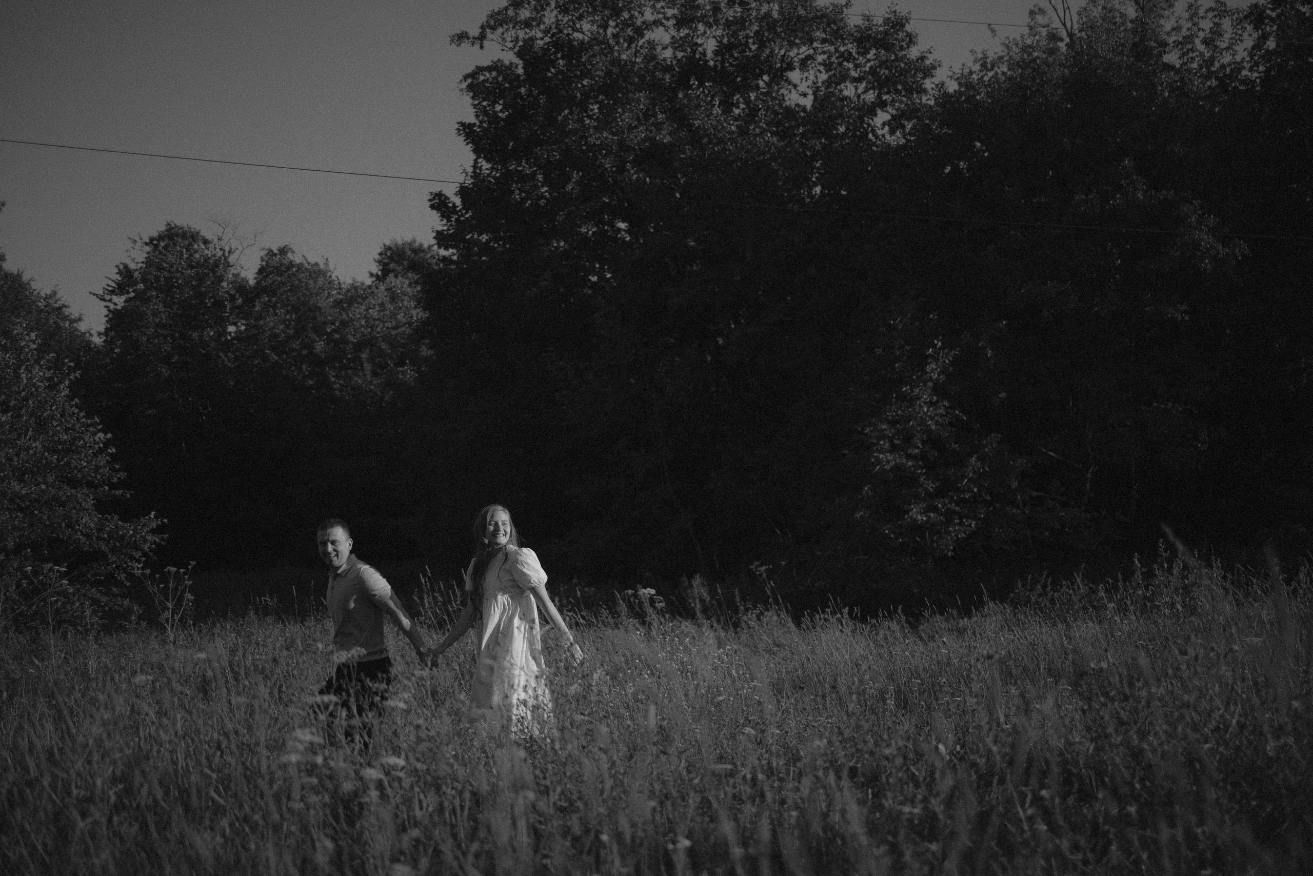 Love story на природе. Свадебный фотограф в Москве