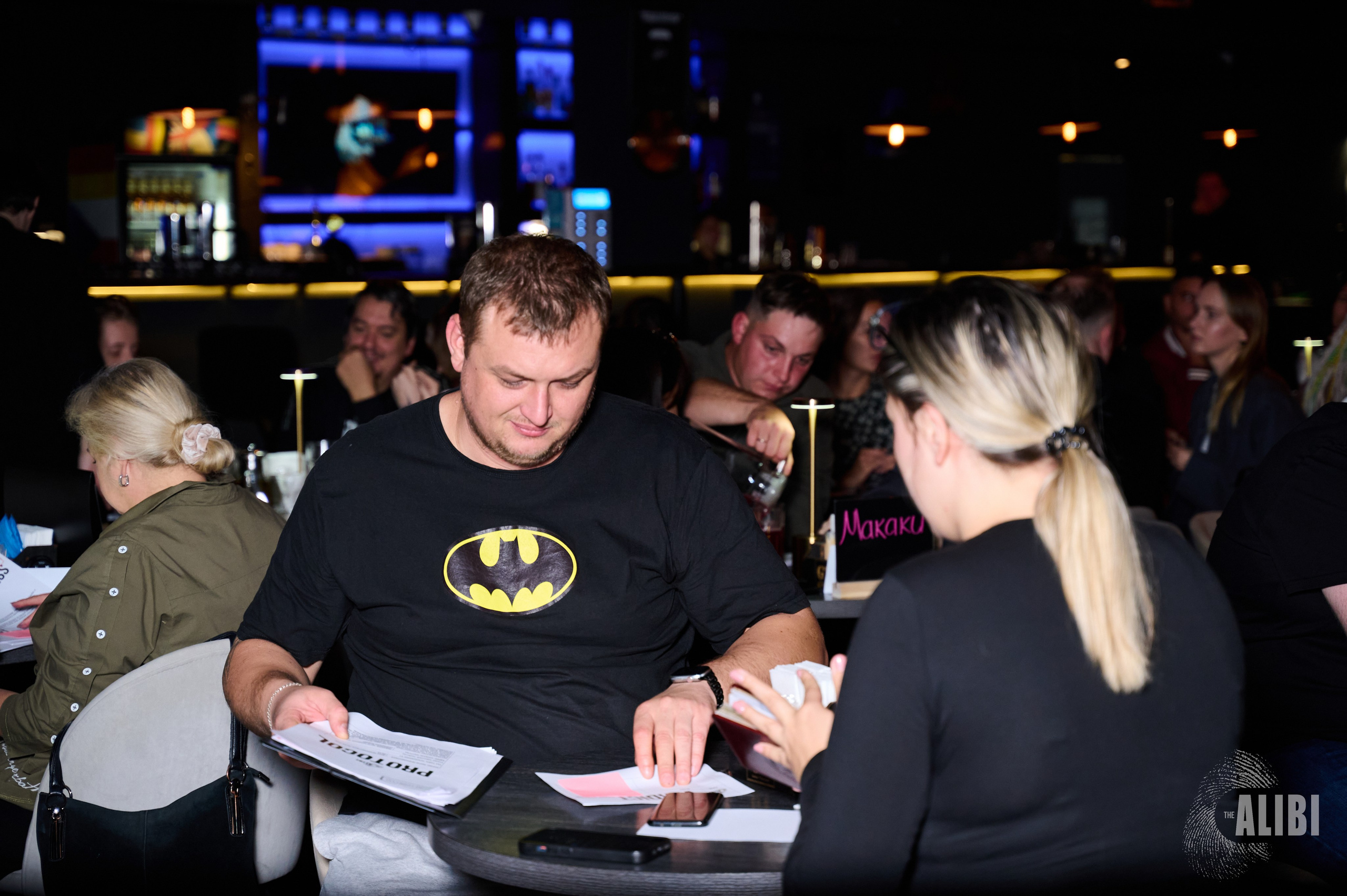 Квиз ALIBI. Фотограф Универсал в Новосибирске