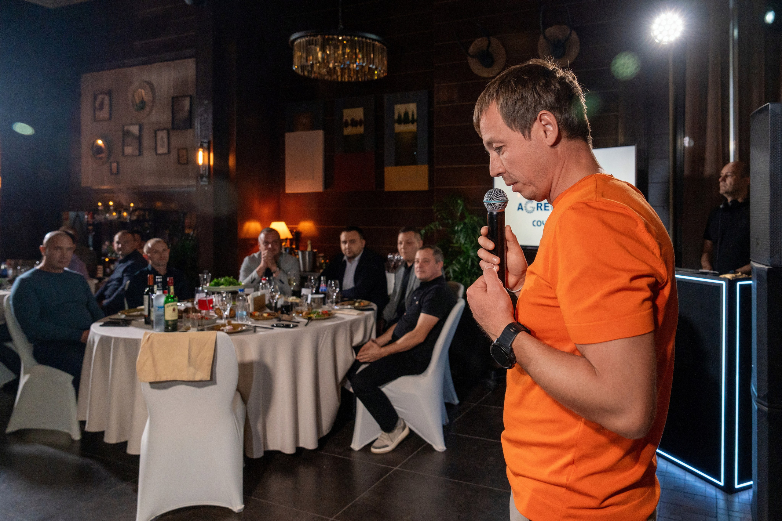 Гала-ужин для компании «Agregatka». Репортажный фотограф в Красной Поляне и Сочи Павлюченко Екатерина