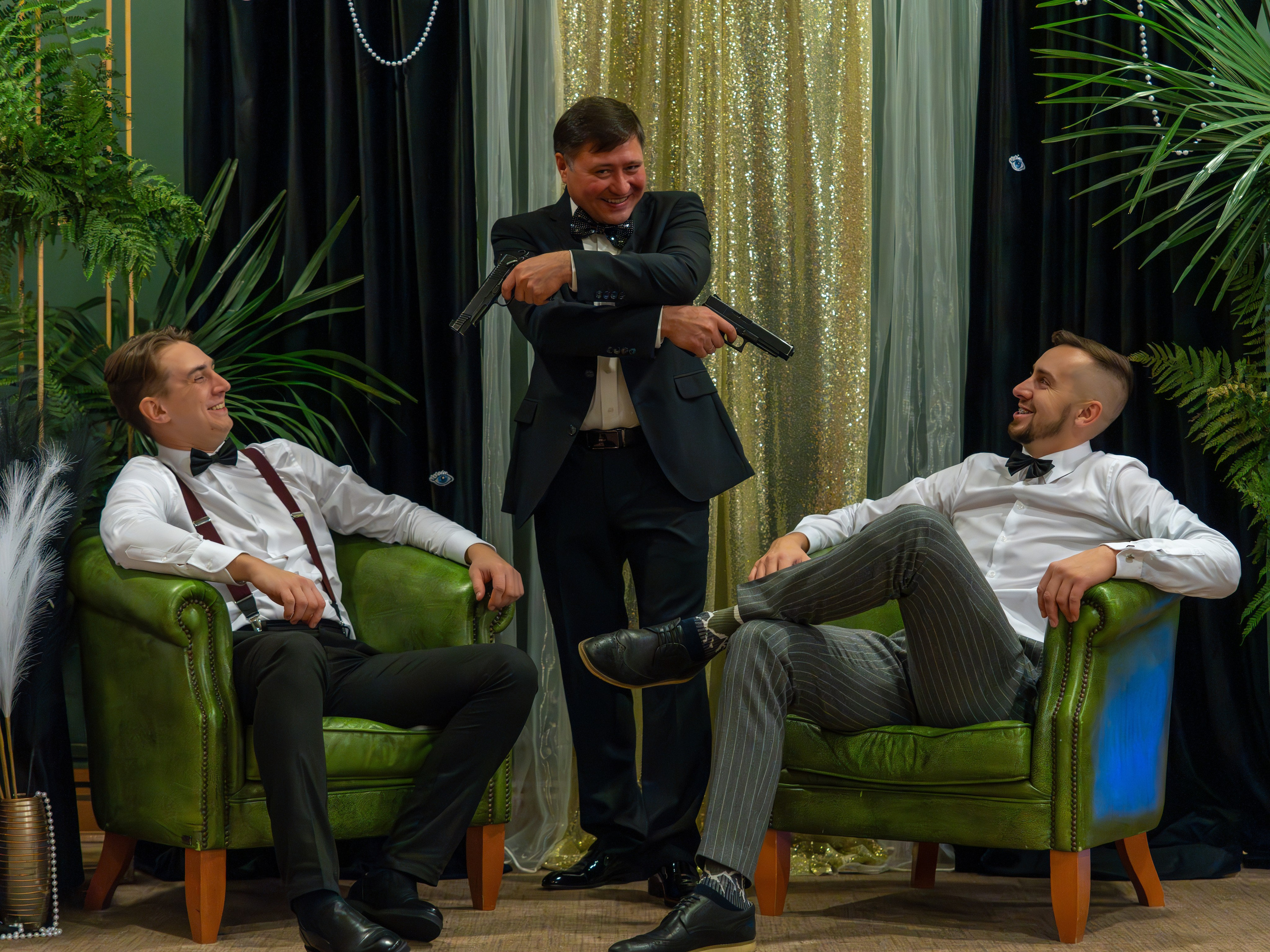 Новый год в стиле Great Gatsby. Репортажный фотограф в Красной Поляне и Сочи Павлюченко Екатерина