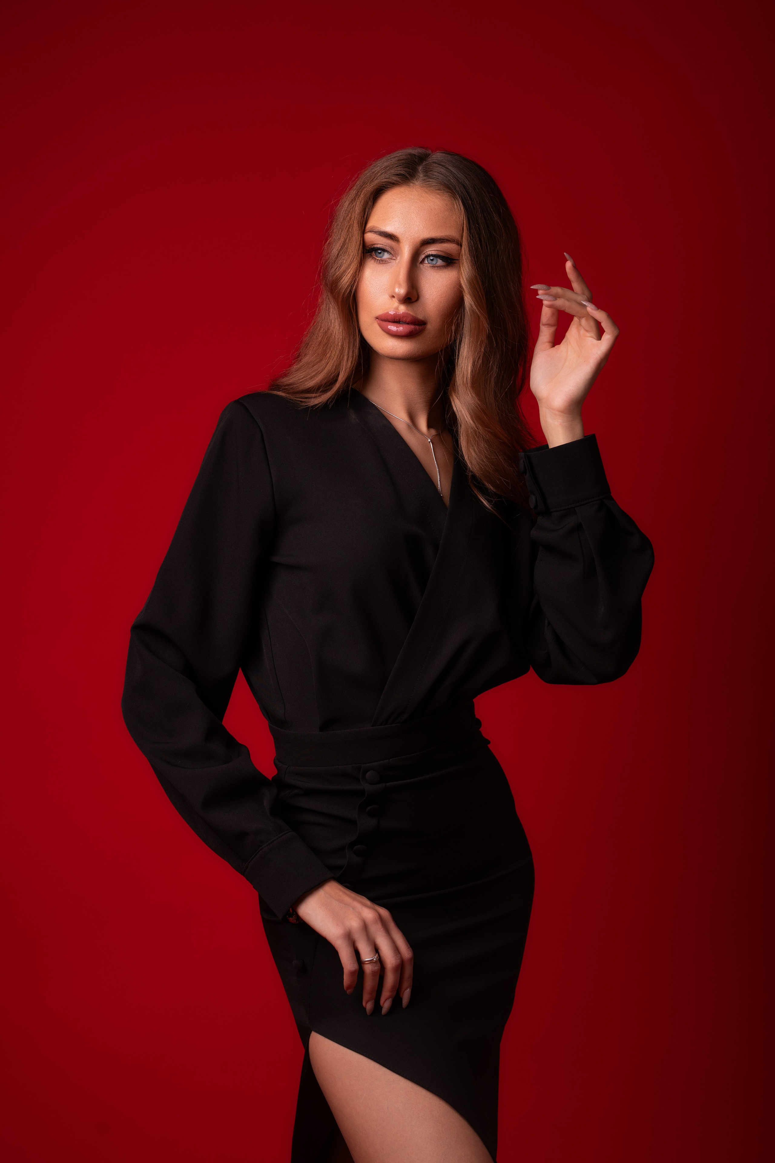 Студийная съемка с Яной на циклораме для «себя»