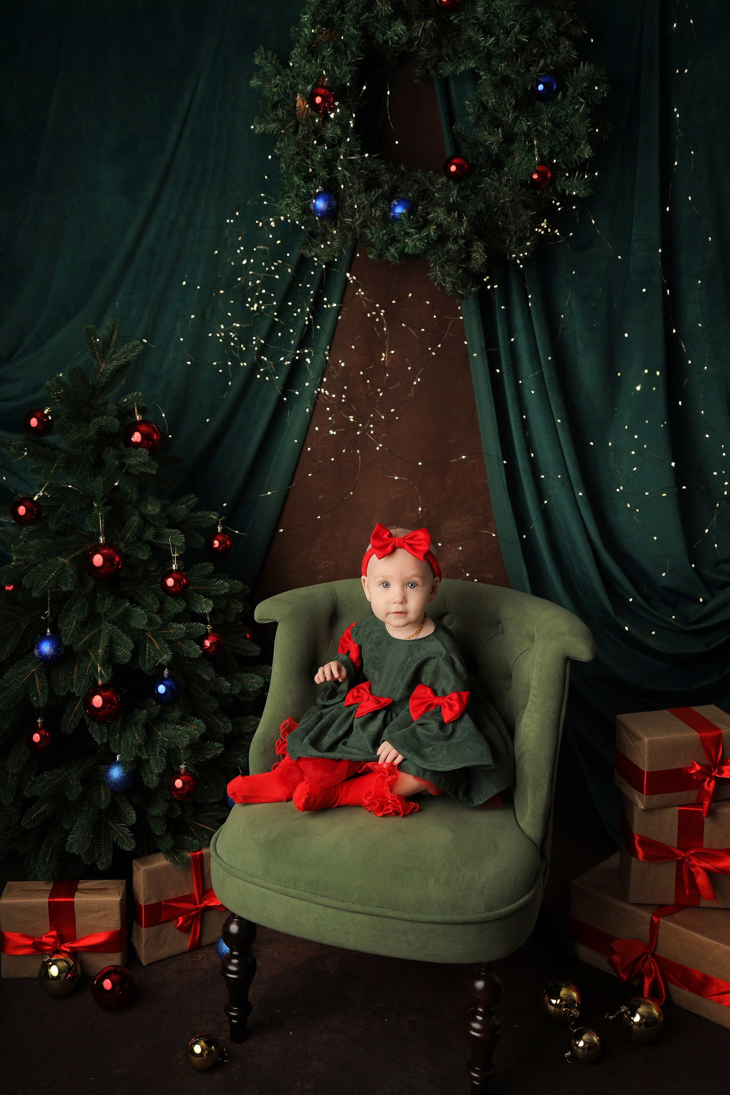 Милена, 1 годик. Фотограф новорожденных в Новокузнецке Анна Горошникова