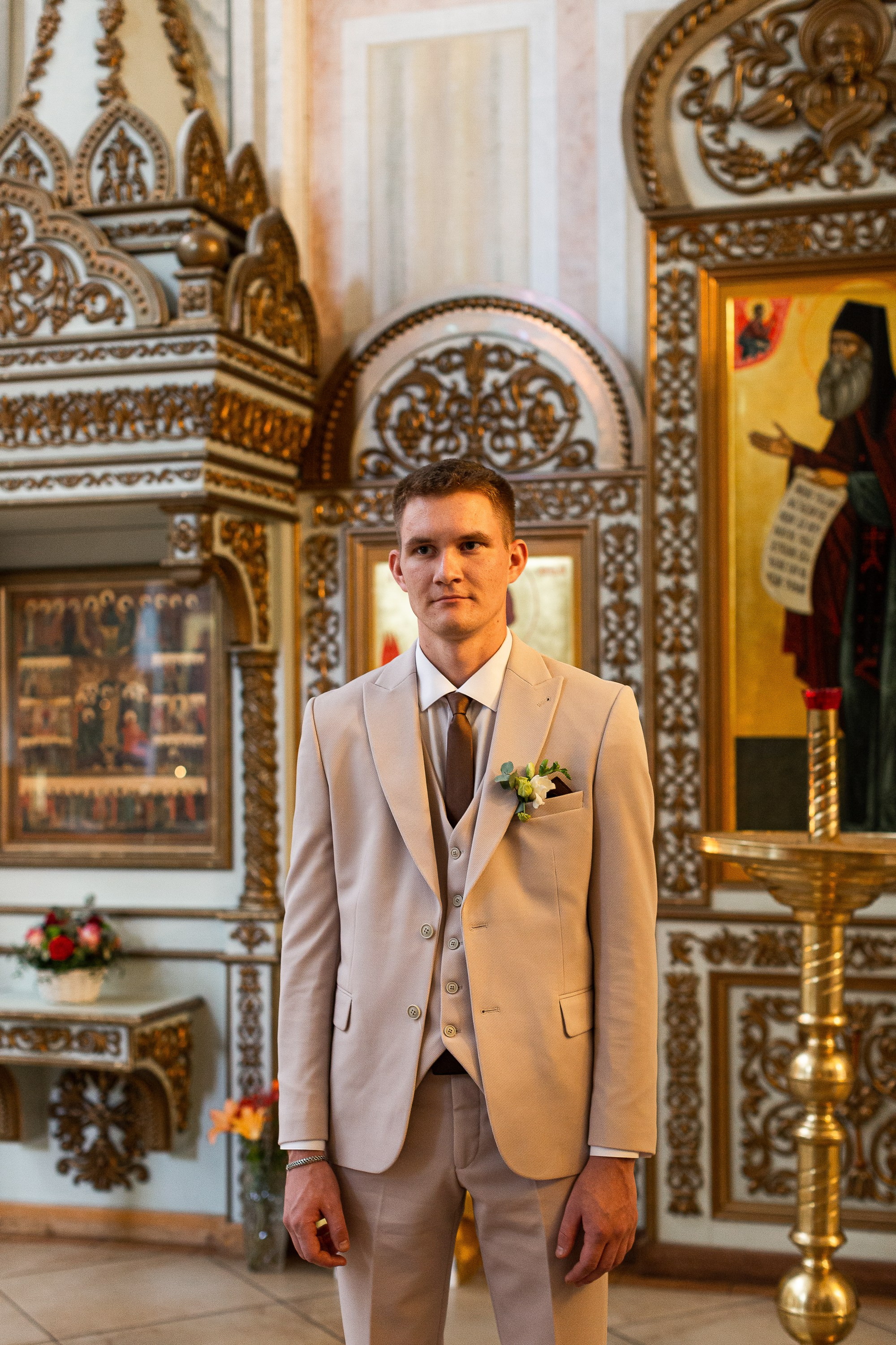 Венчание в храме Живоначальной Троицы на Шаболовке