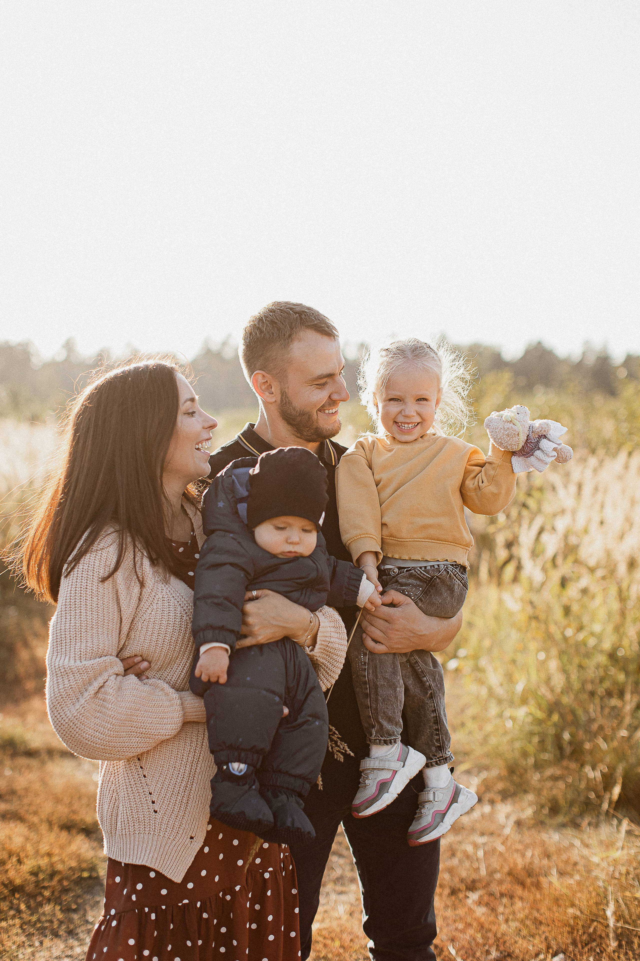 Настя, Алексей, Дарина и Сеня. Your story in photos