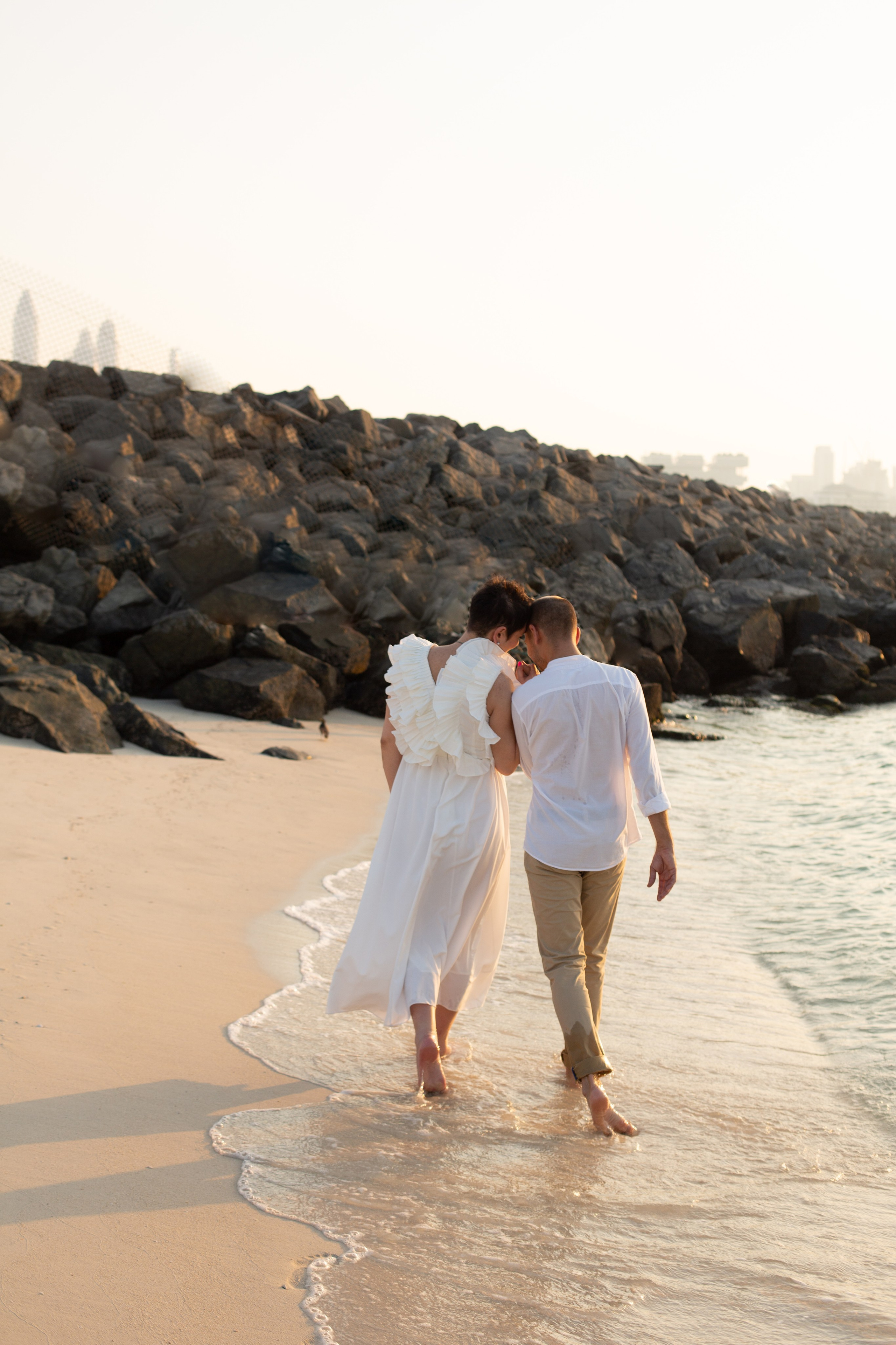 Classic Elegant Pregnancy Photoshoot in Dubai