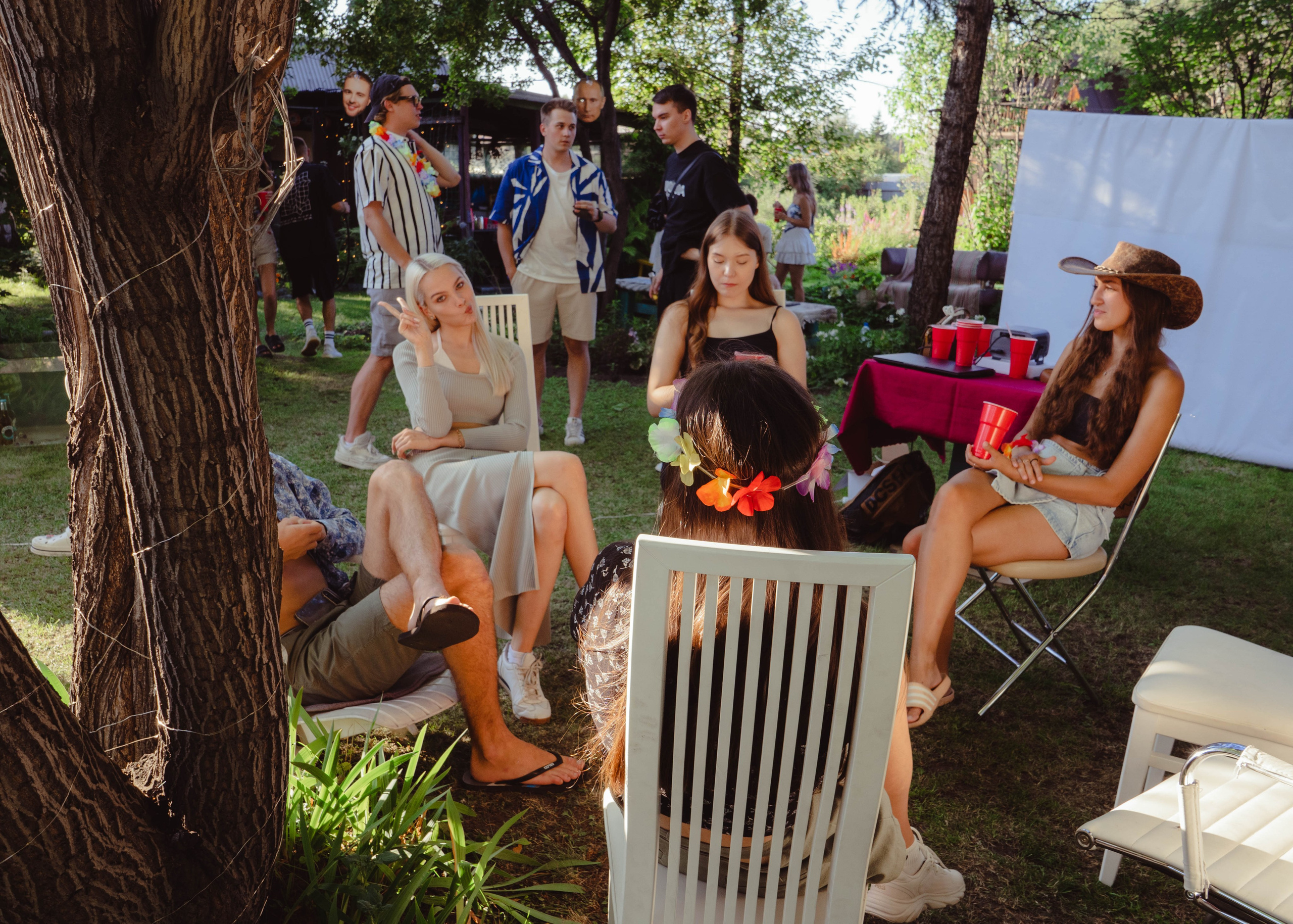 Гавайская вечеринка. Кир Анисин. Режиссер & фотограф