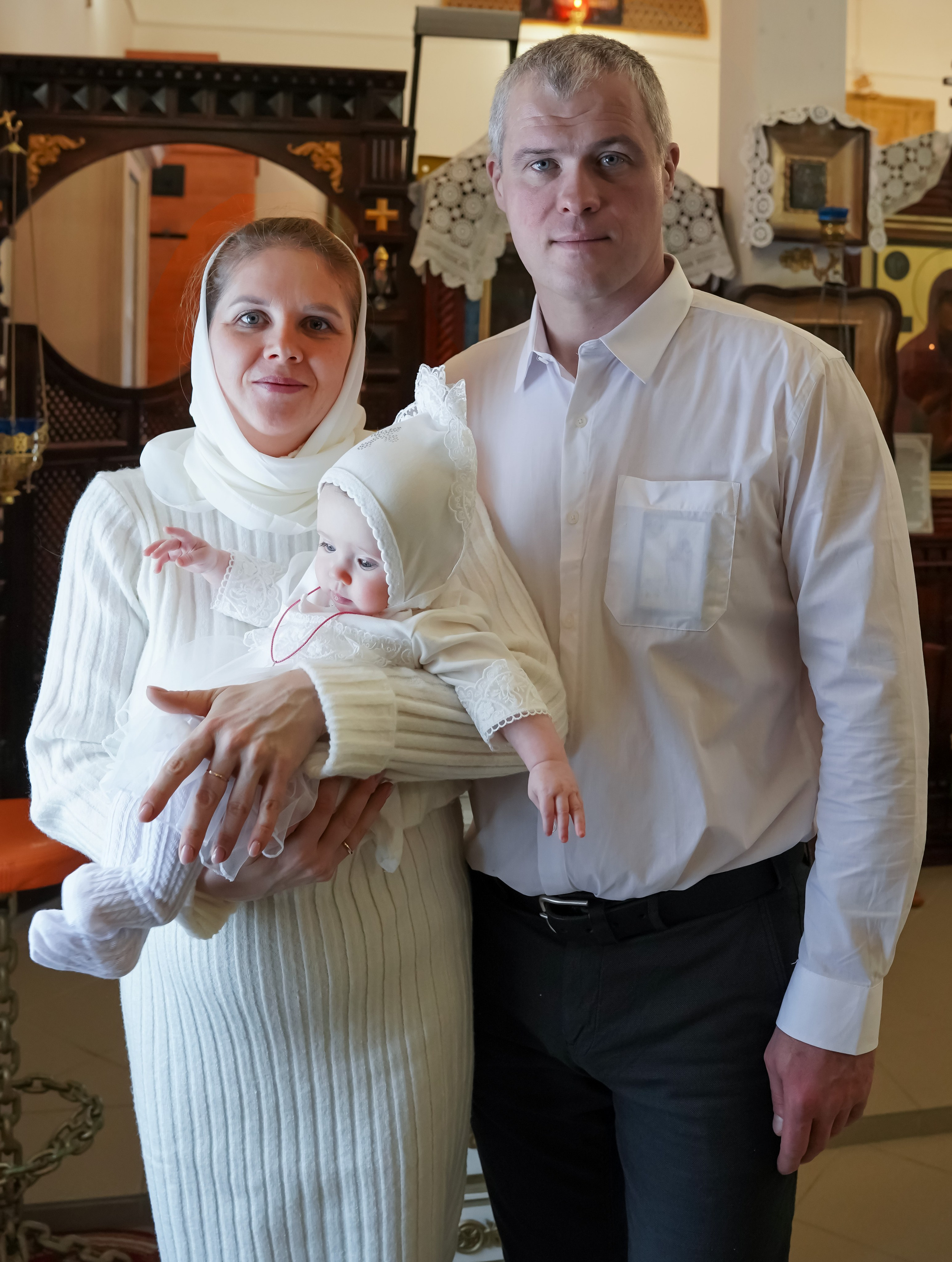 Крещение Марии. Студийный и портретный фотограф в САНКТ-ПЕТЕРБУРГЕИрина Махаон