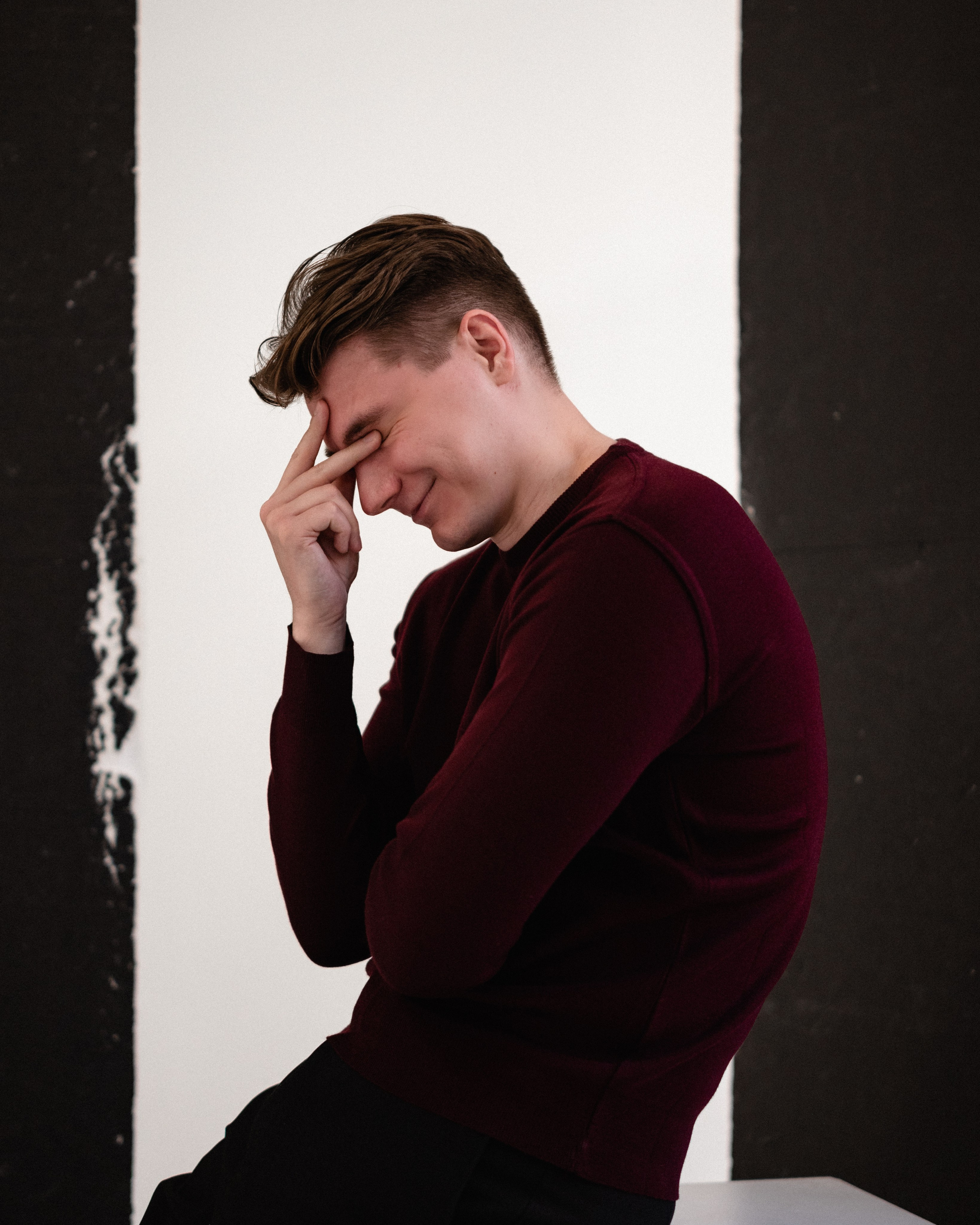 Мужская фотосессия в студии