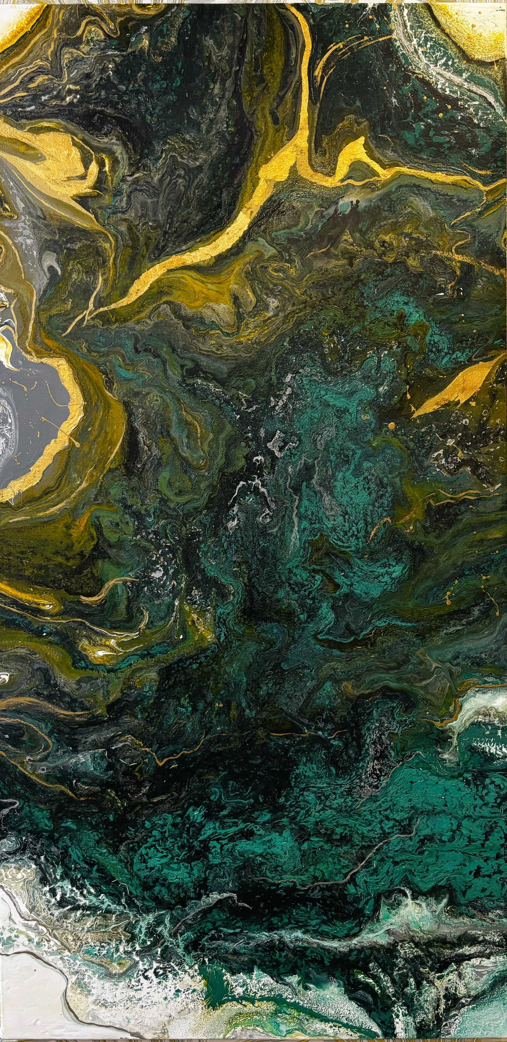 Картина «Земное притяжение» 50×90. Художник Виктория Руш из Москвы