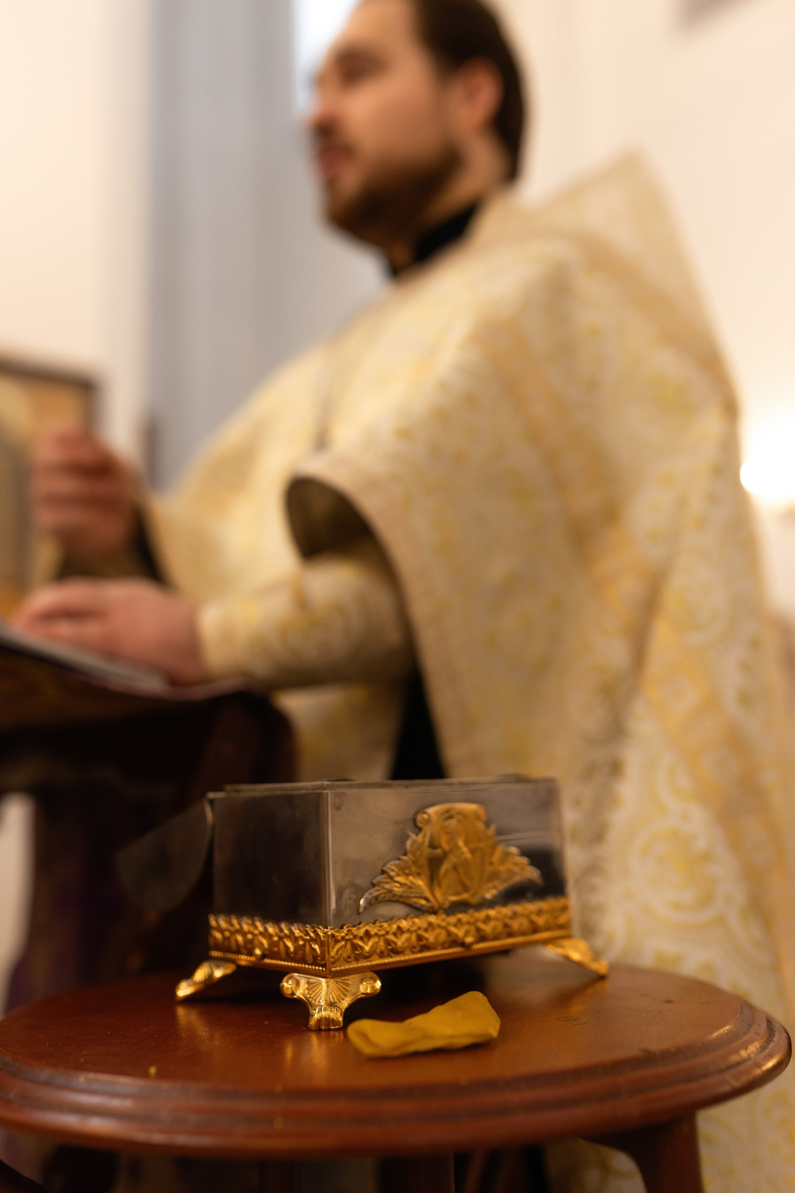 Таинство крещения Алисы. Фотограф в Железнодорожном и Балашихе