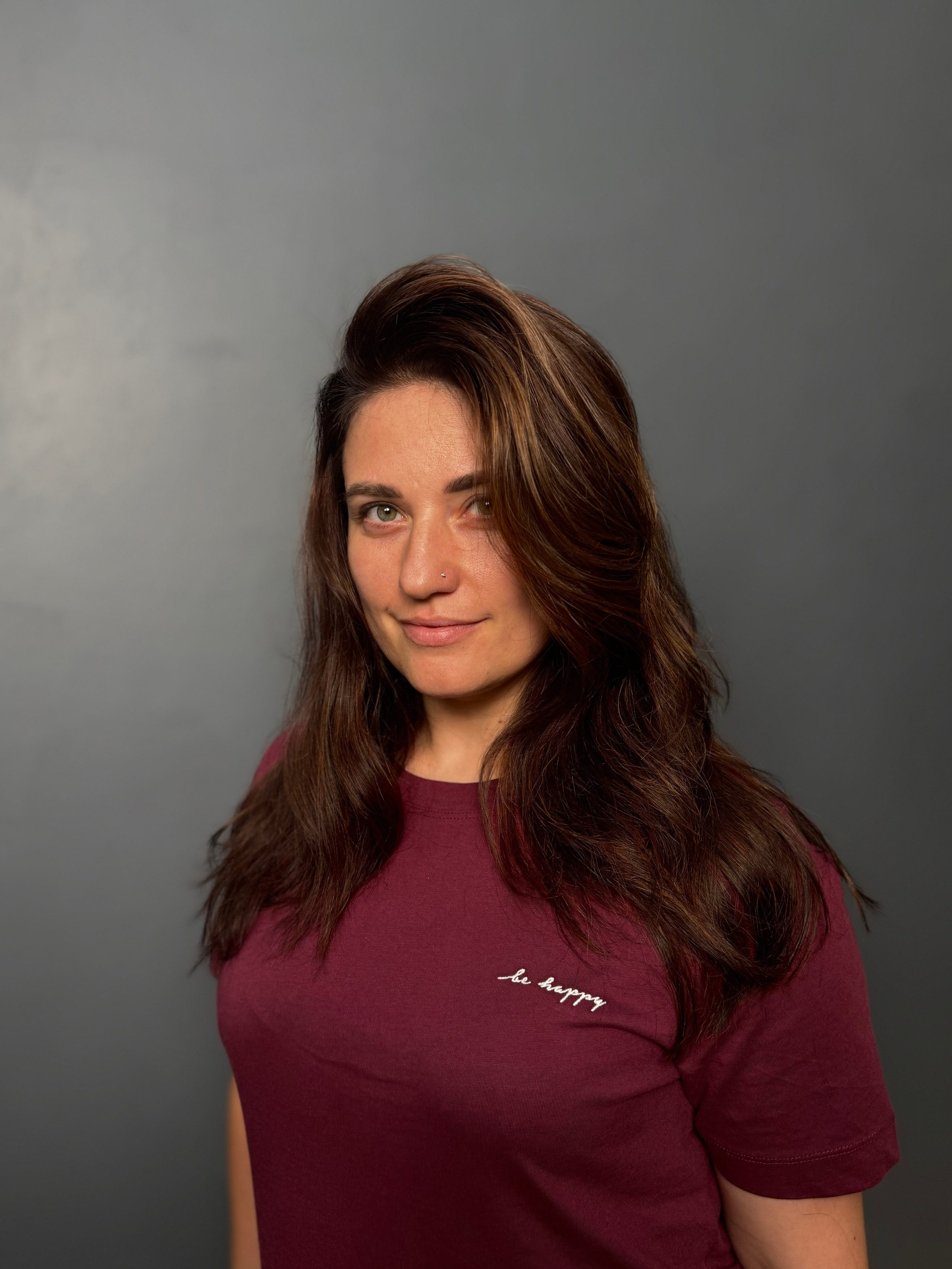 пример работы на темных волосах фотография номер 7