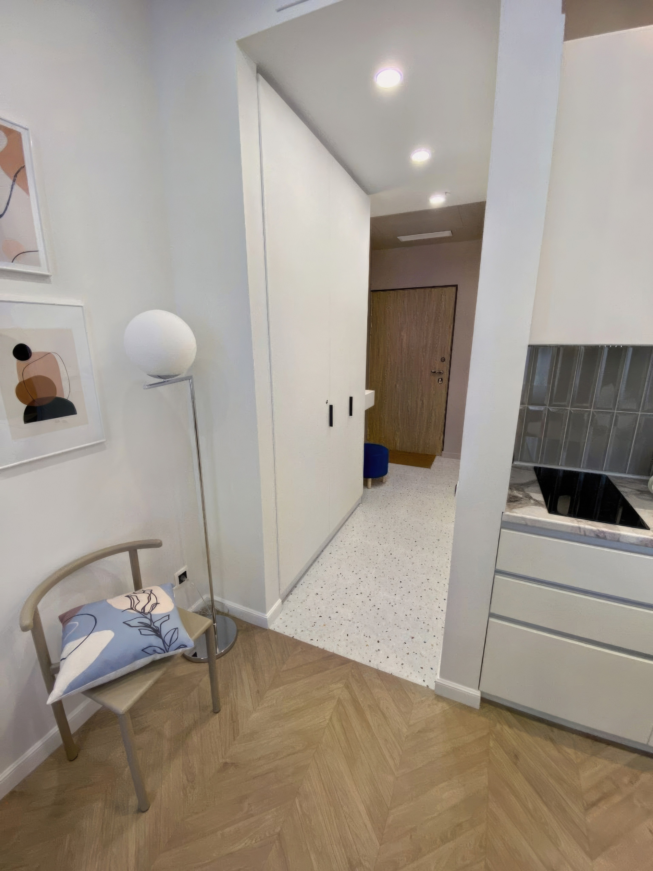 Апартаменты в Нижнем Новгороде, 2022. 3D визуализация интерьера и архитектурной среды