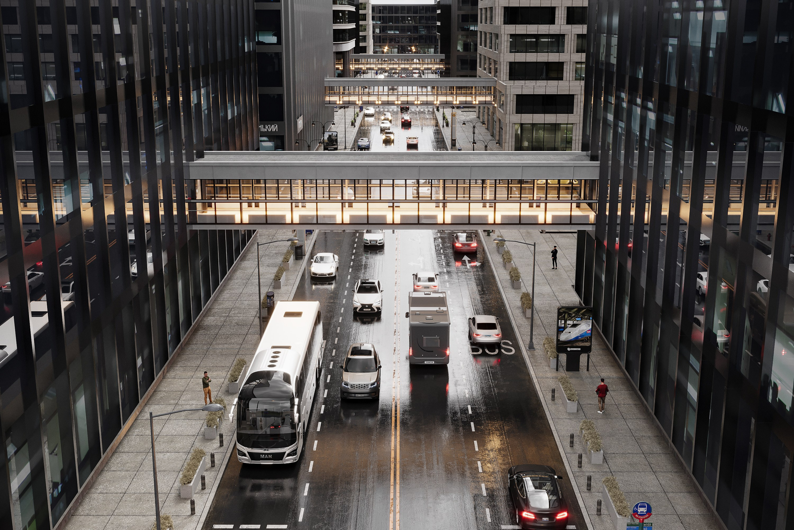 CITY. 3D визуализация интерьера и архитектурной среды