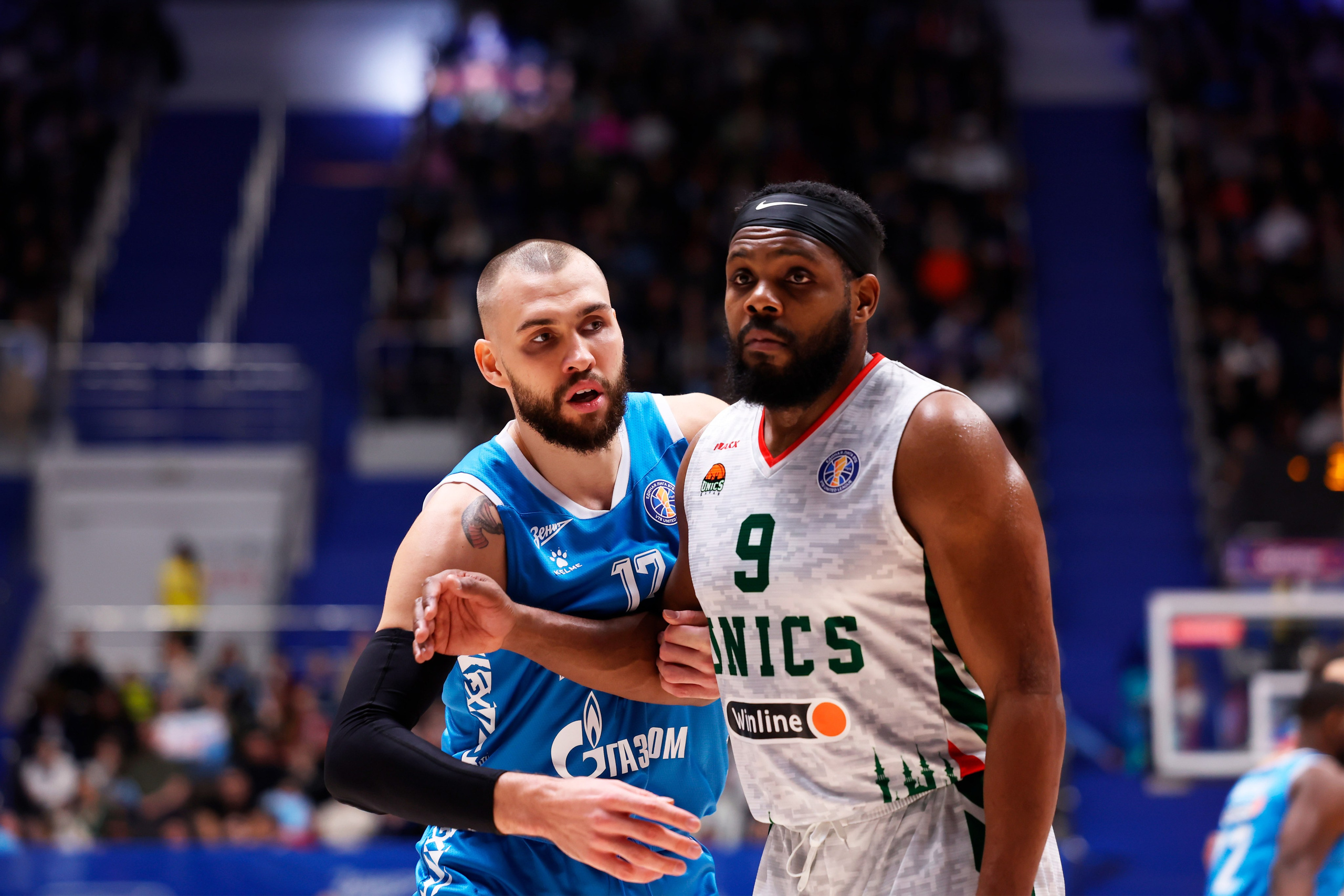 БК Зенит — БК Уникс 13.02.2025. Спортивный и репортажный фотограф Антон Тереханов