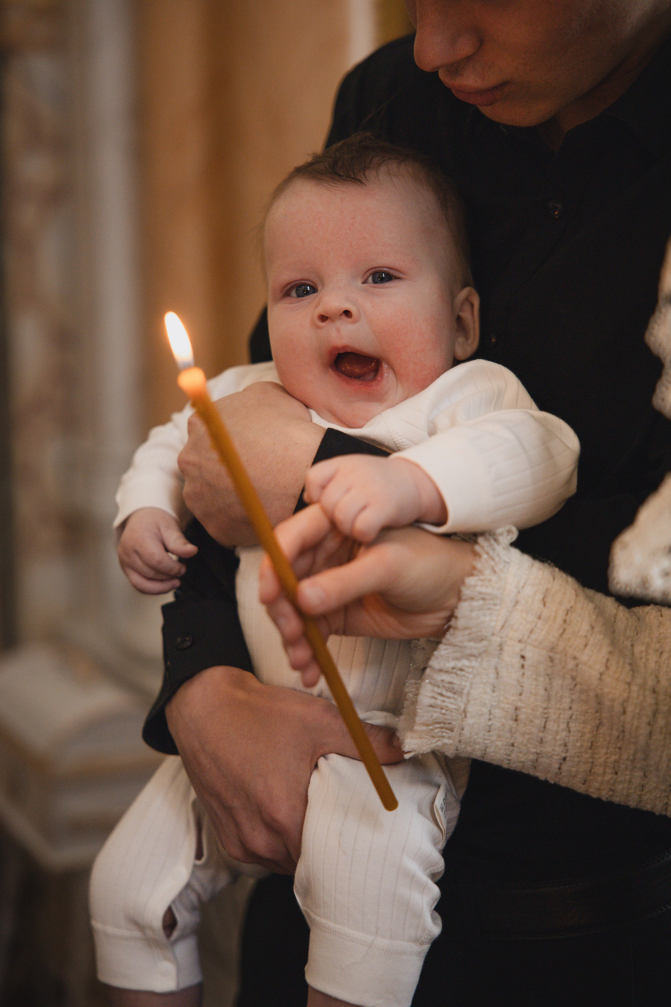 Крещение Кирюши. Фотограф Ломакина Анастасия