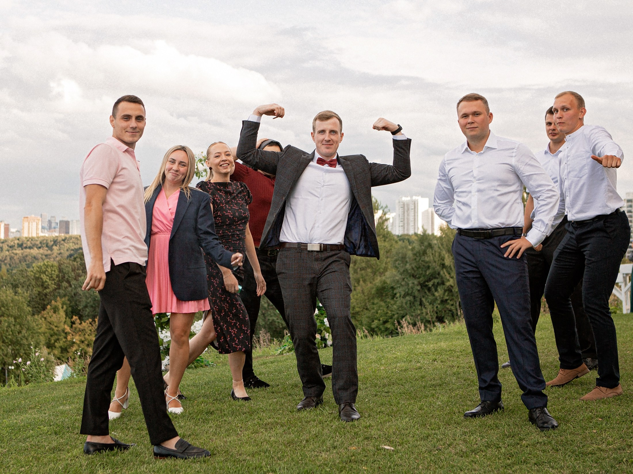 Свадьба на природе. Свадебный и портретный фотограф Москва