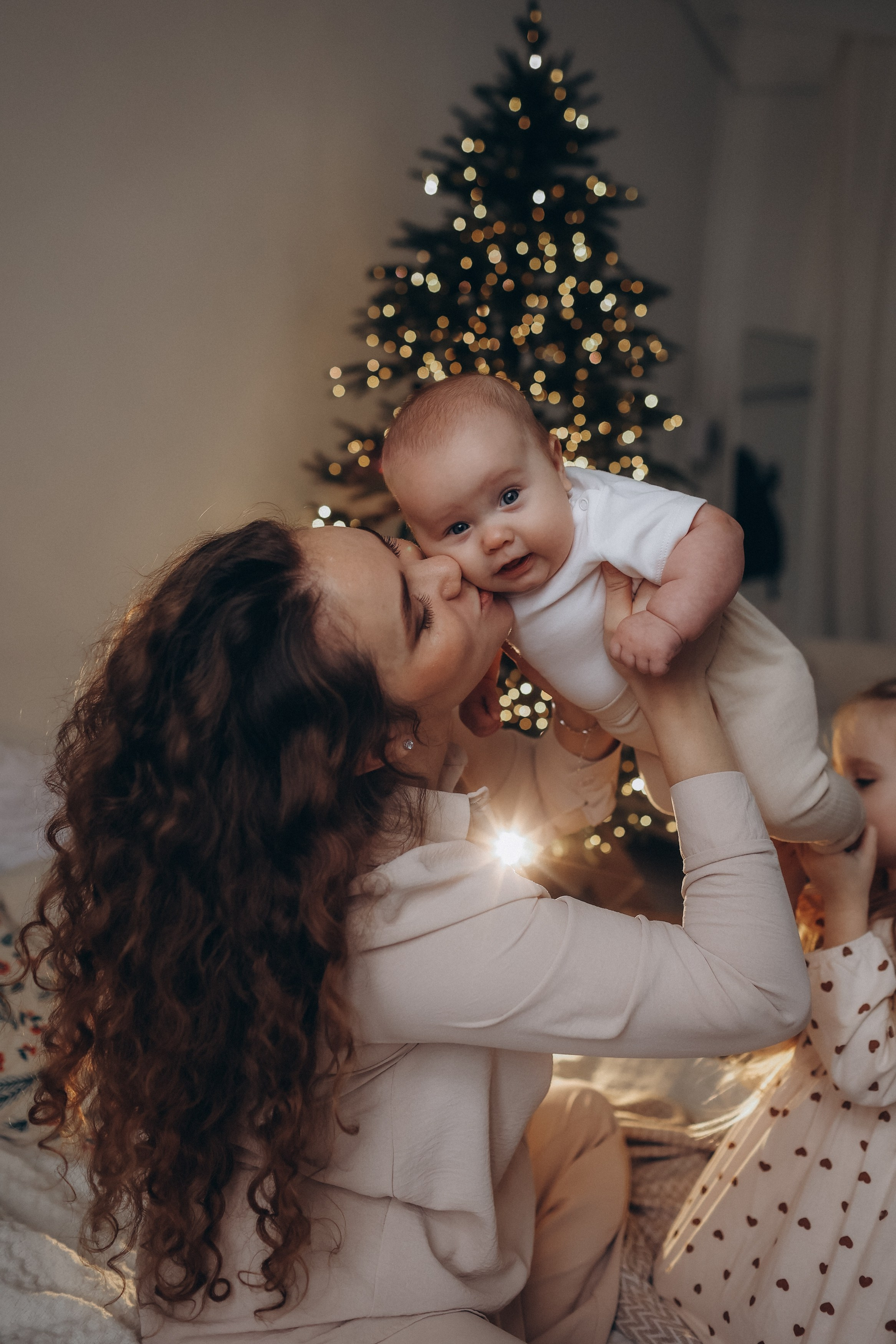 Новогодняя фотосессия семейная фотосессия. Фотограф Владимир Москва