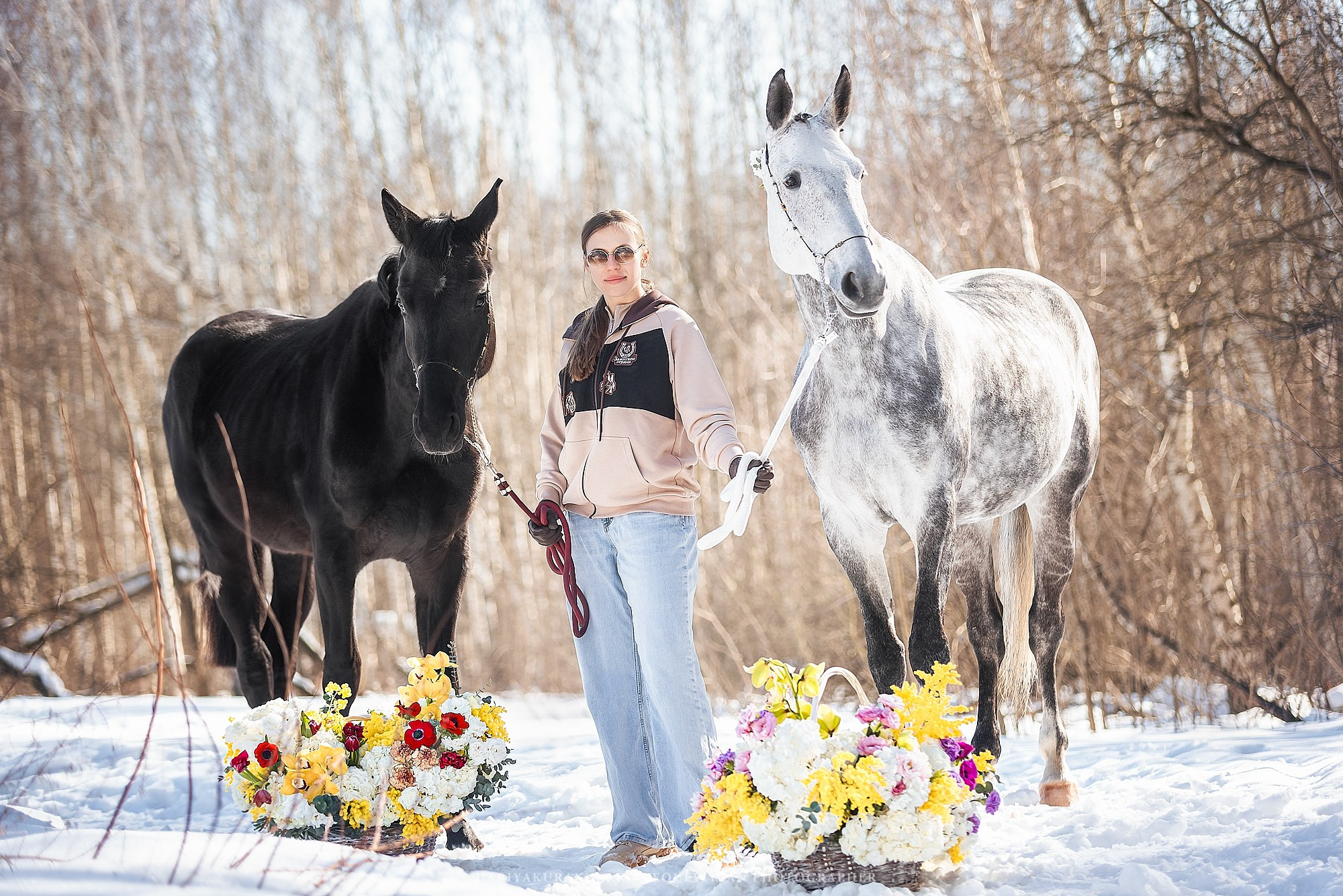 «ЮНА» Весна. Конный фотограф Куракина Дарья • Фотосессии с лошадьми
