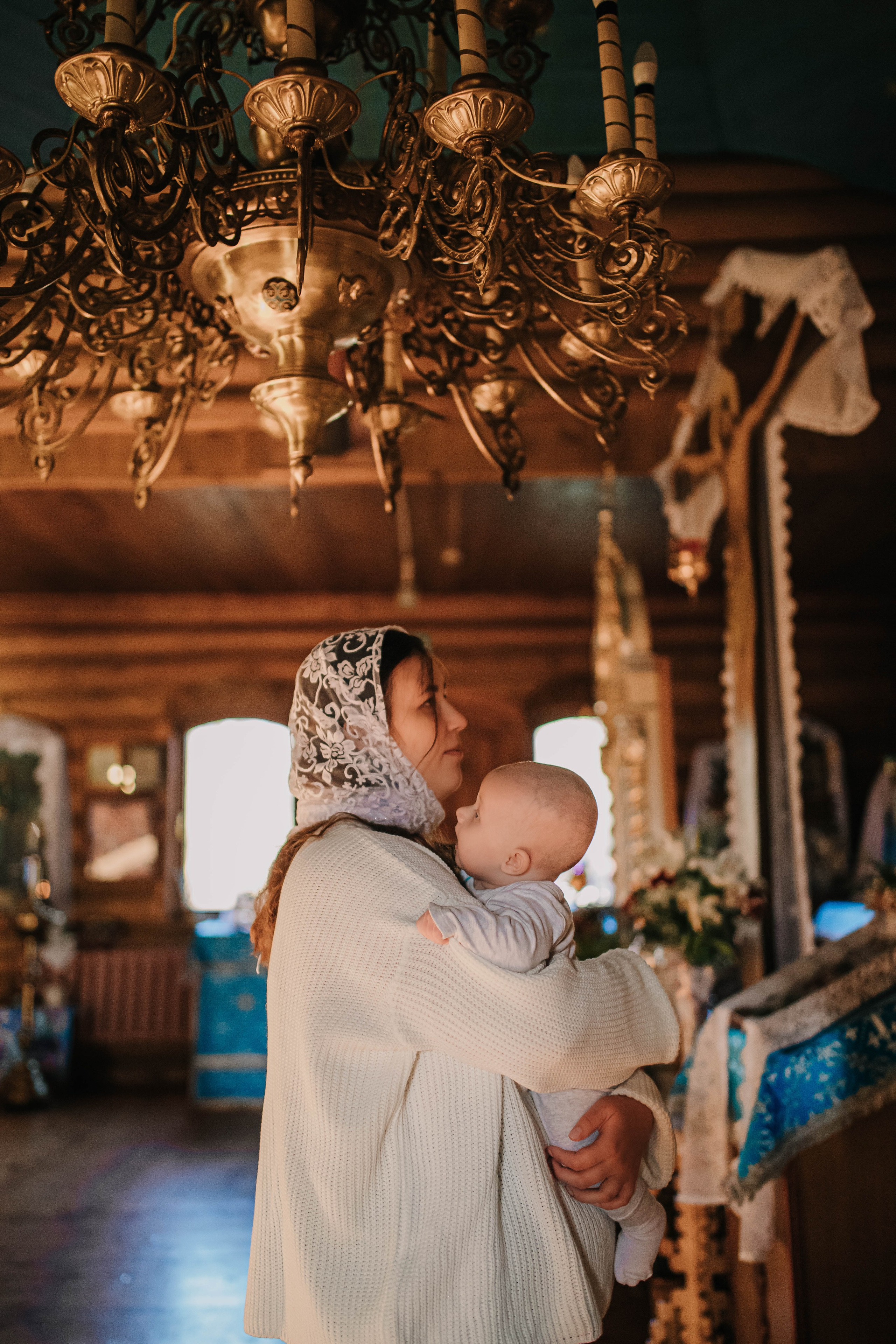 Крещение Дмитрия. Фотограф Дарья Маташкова