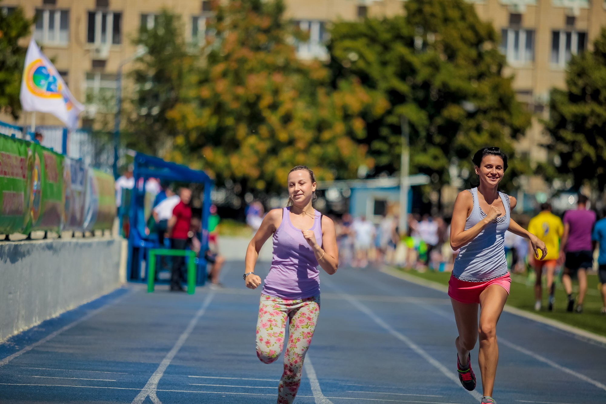 День Физкульт. Максим Матвийченко и Виктория Басова профессионалы своего дела