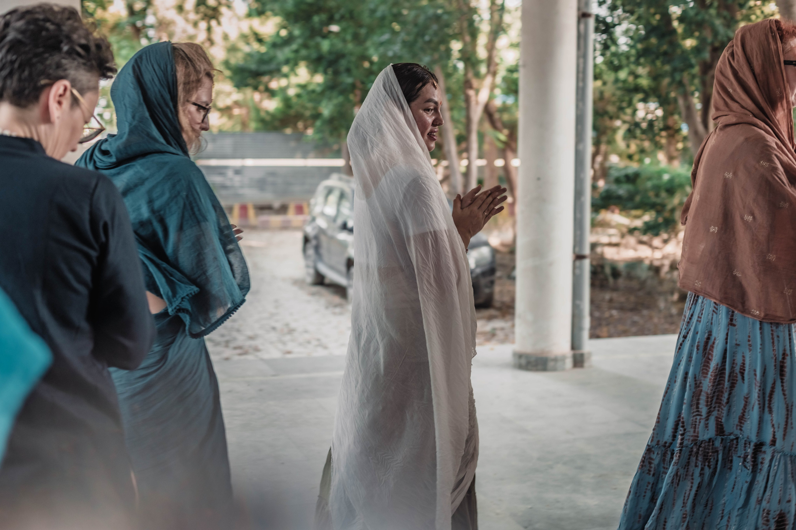 Pitri Paksha yagyas & poojas Devraha Baba ji ashram. Mariam Bagdasaryan
