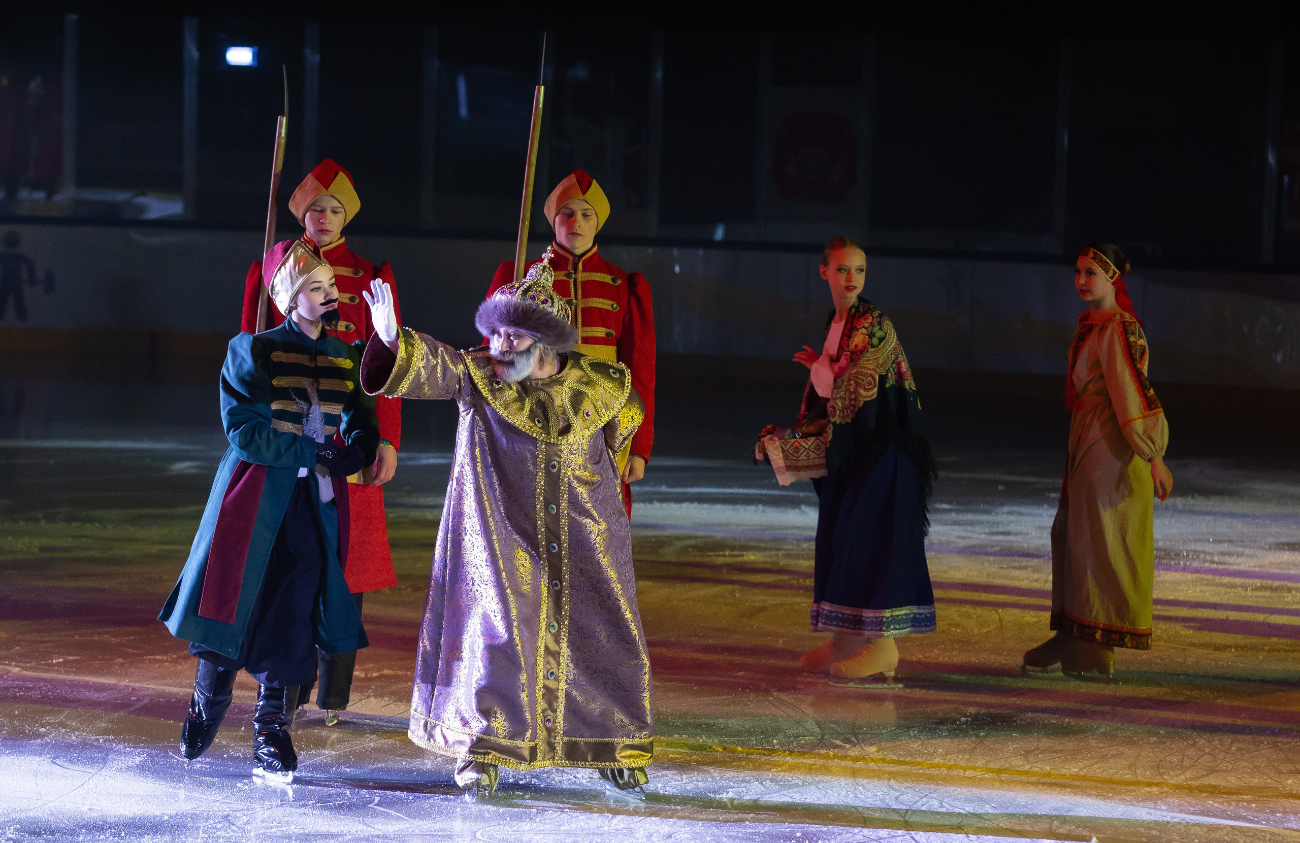 Сказочное новогоднее ледовое шоу «Конек-Горбунок» АЛЕКО. Репортажный фотограф в Москве