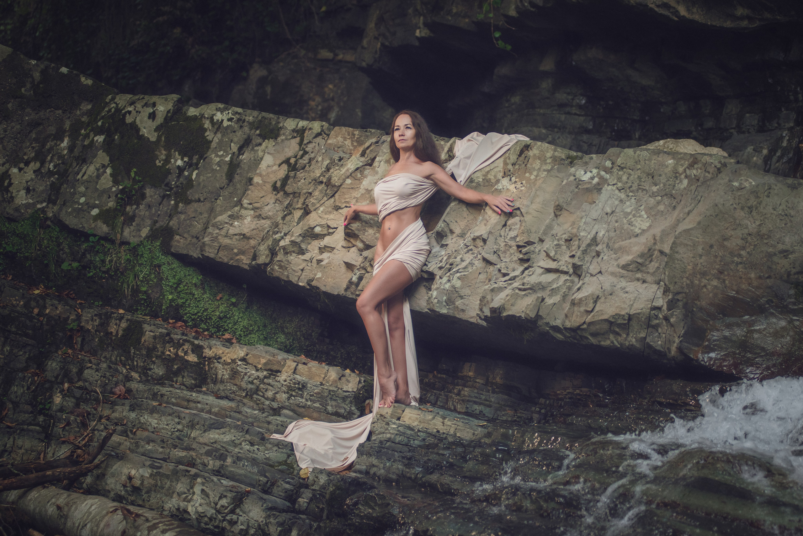 Водопадная история с Ульяной. Фотограф в Сочи Сергей Чекалин