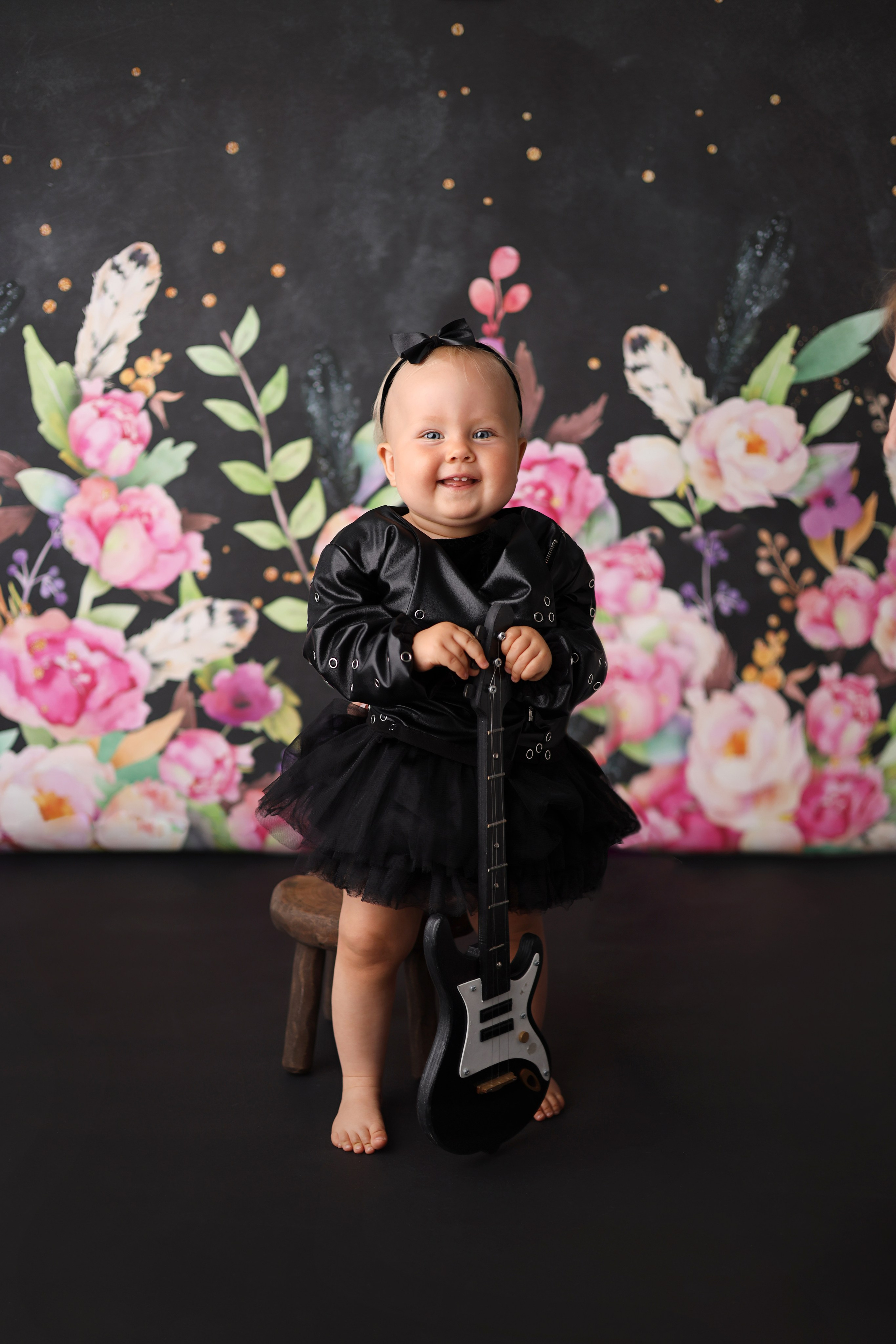 Детская фотосессия на 1 годик для Киры. Фотограф новорожденных Москва. Ньюборн фотограф Москва